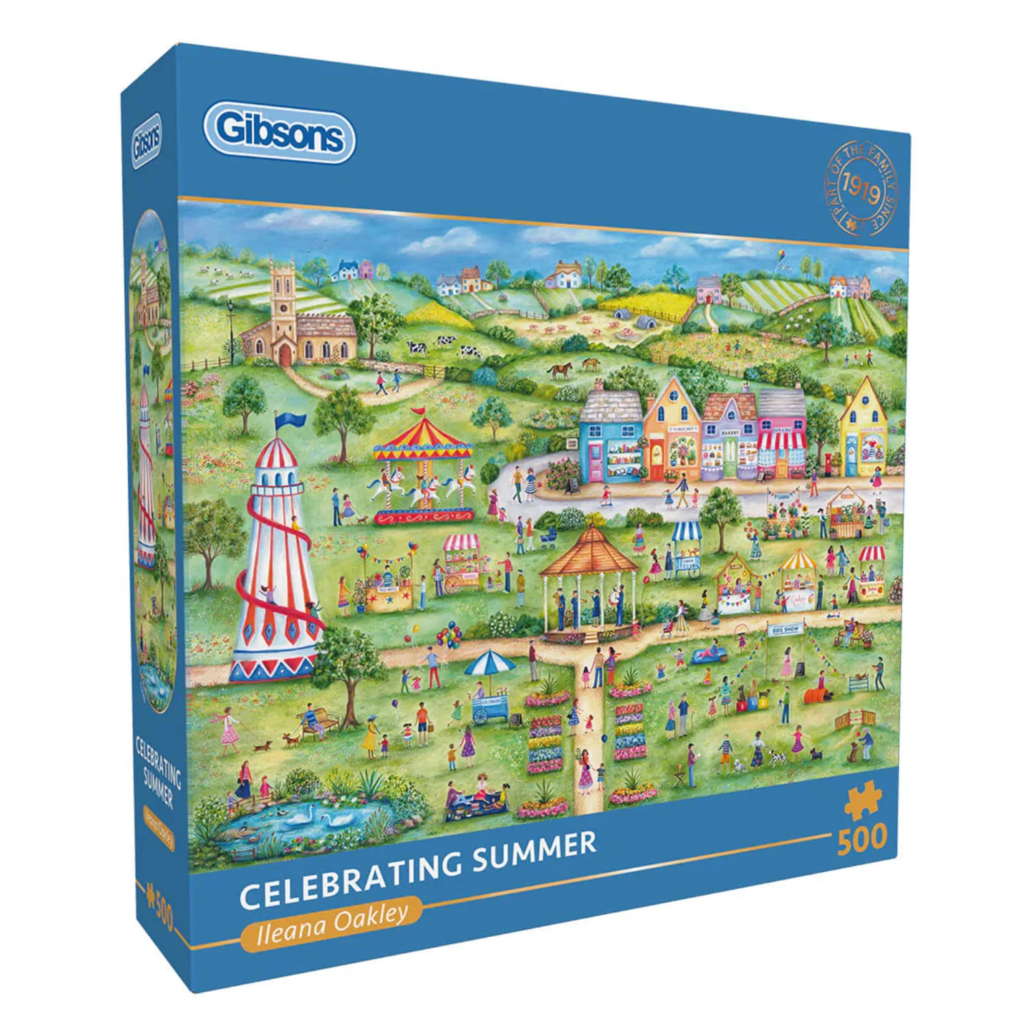 Gibsons 500 Piece Jigsaw Puzzle - Celebrating Summer - Image 3