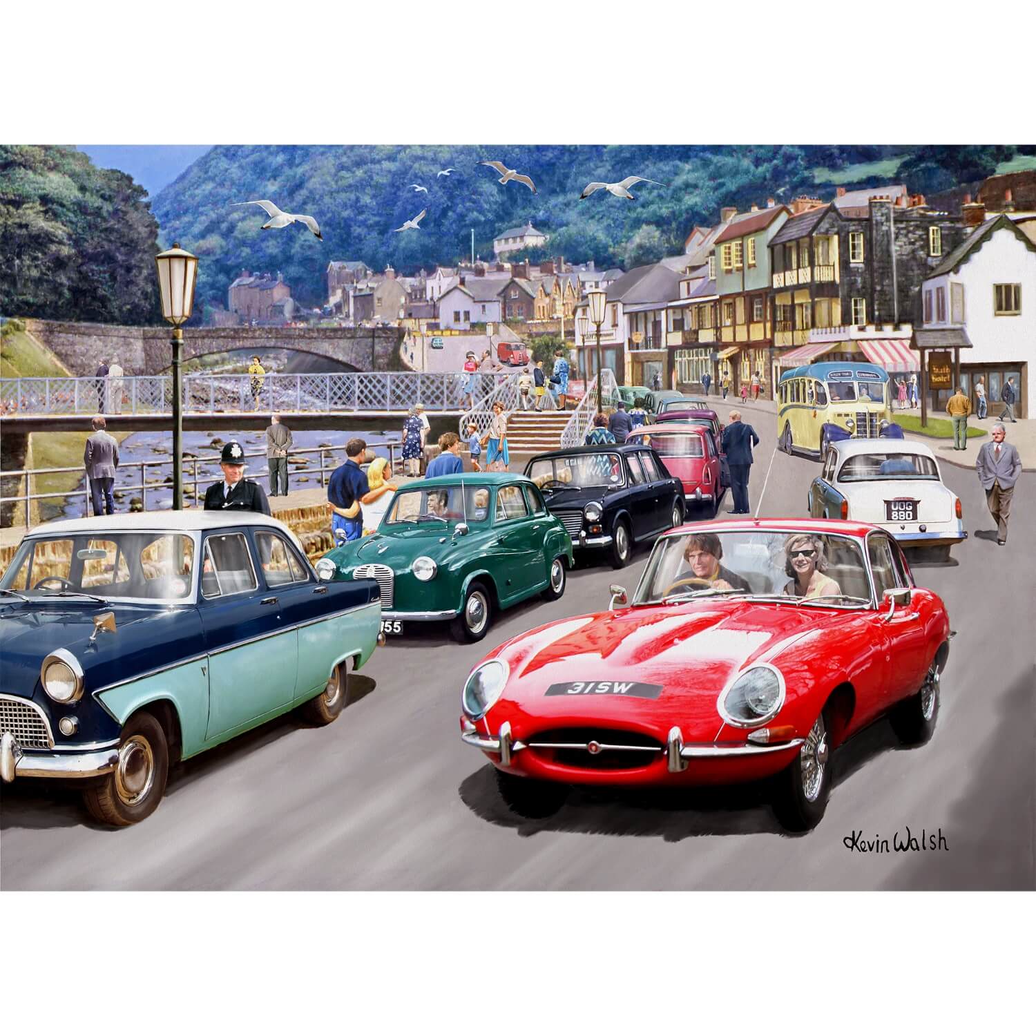 Gibsons 500 Piece Jigsaw Puzzle - Lynmouth Living