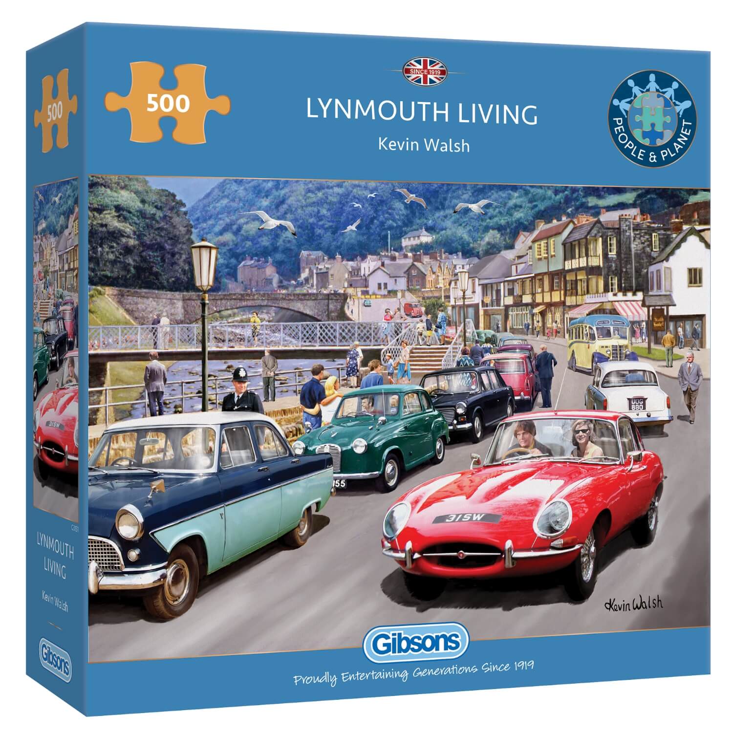 Gibsons 500 Piece Jigsaw Puzzle - Lynmouth Living - Image 2