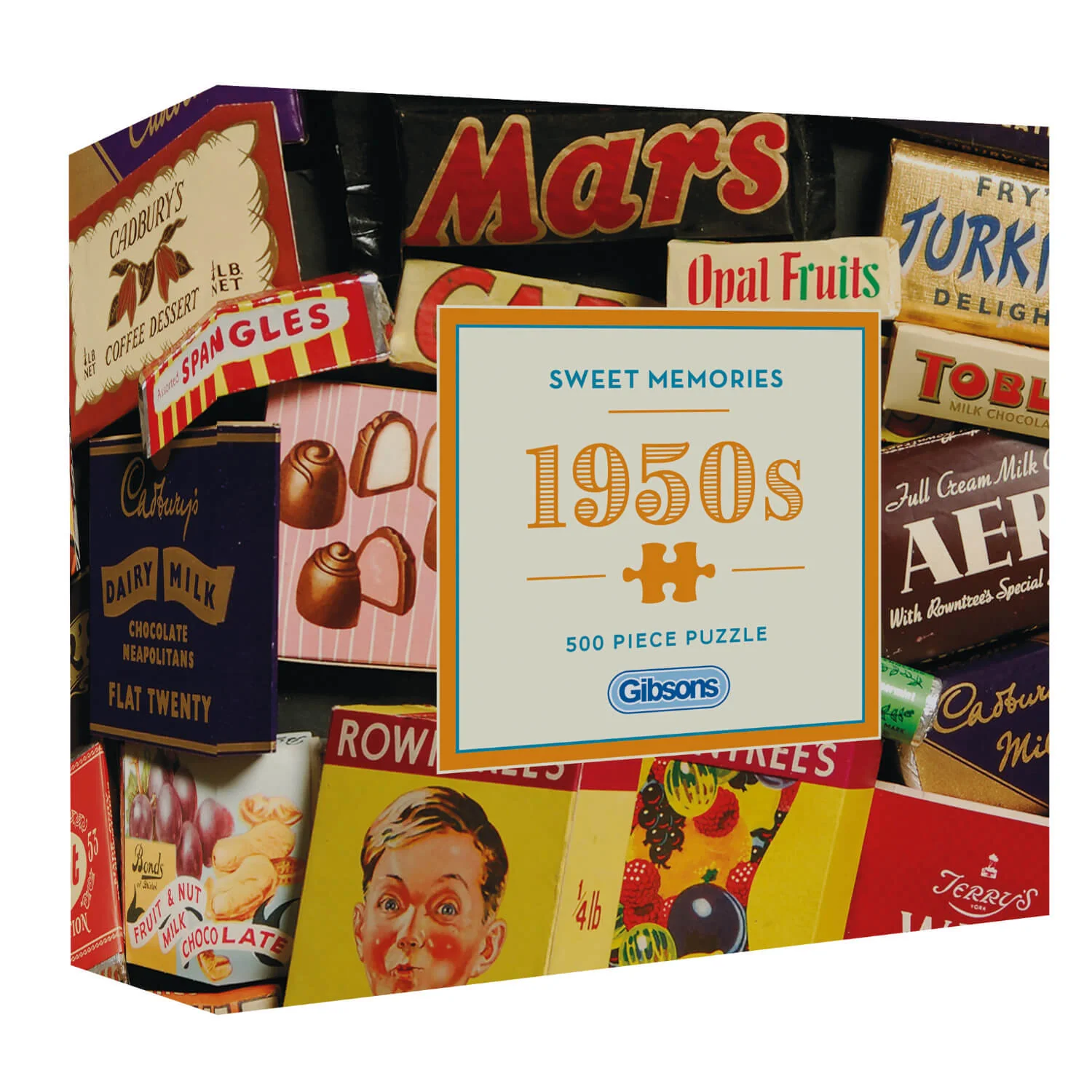 Gibsons 500 Piece Jigsaw Puzzle - Sweet Memories Of The 1950s - Image 2