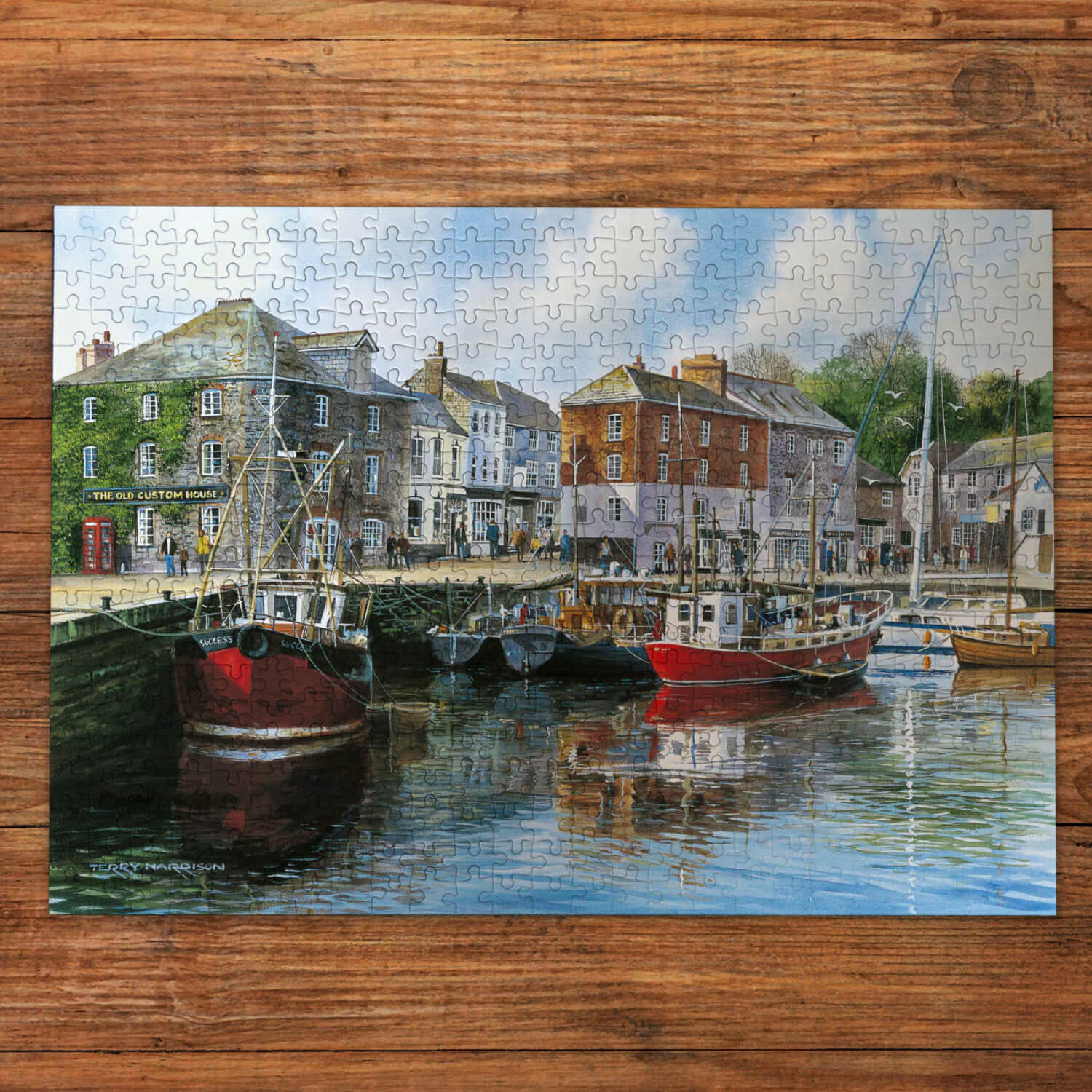 Gibsons Puzzle 4 x 500 Piece - Cornwall By The Sea - Image 10