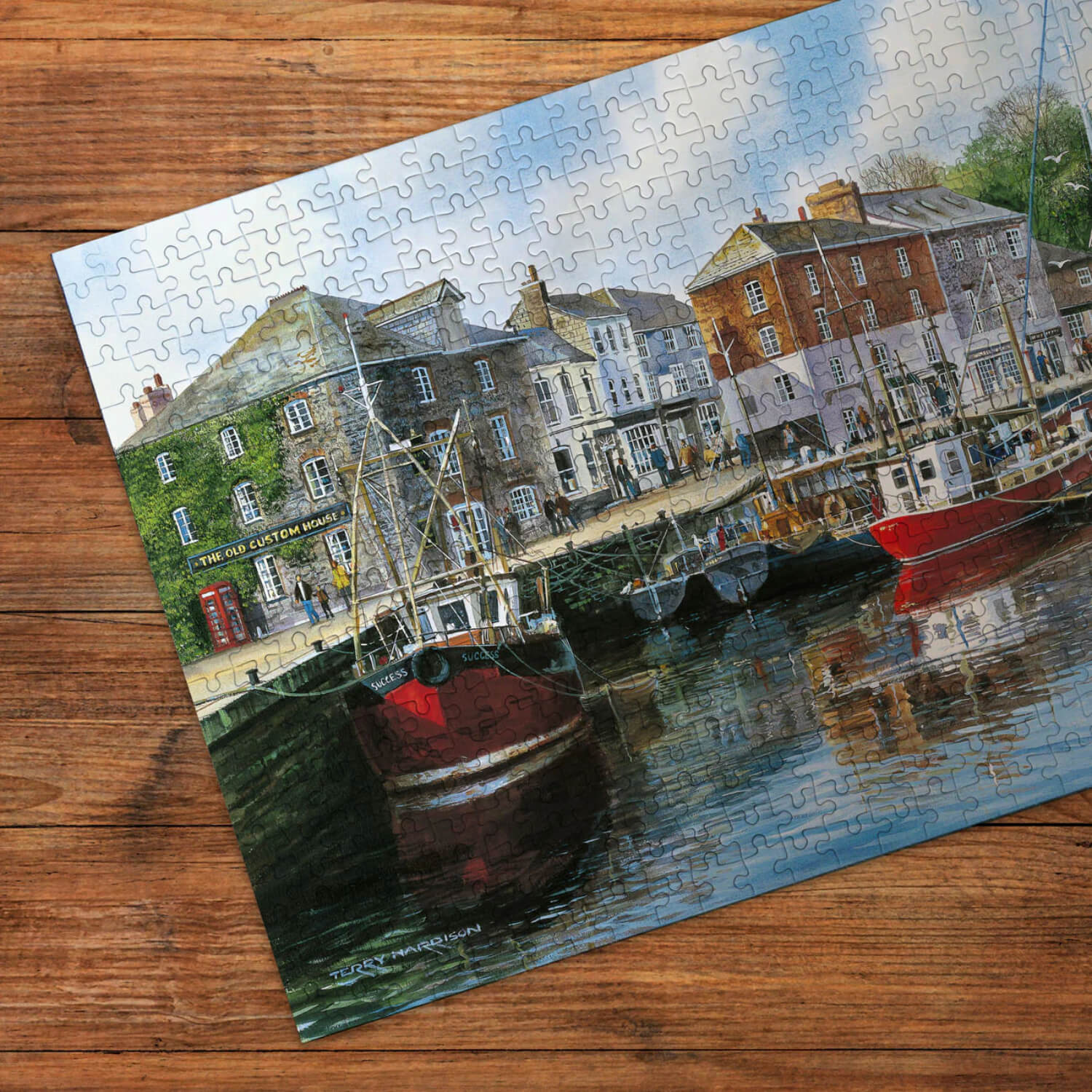 Gibsons Puzzle 4 x 500 Piece - Cornwall By The Sea - Image 11