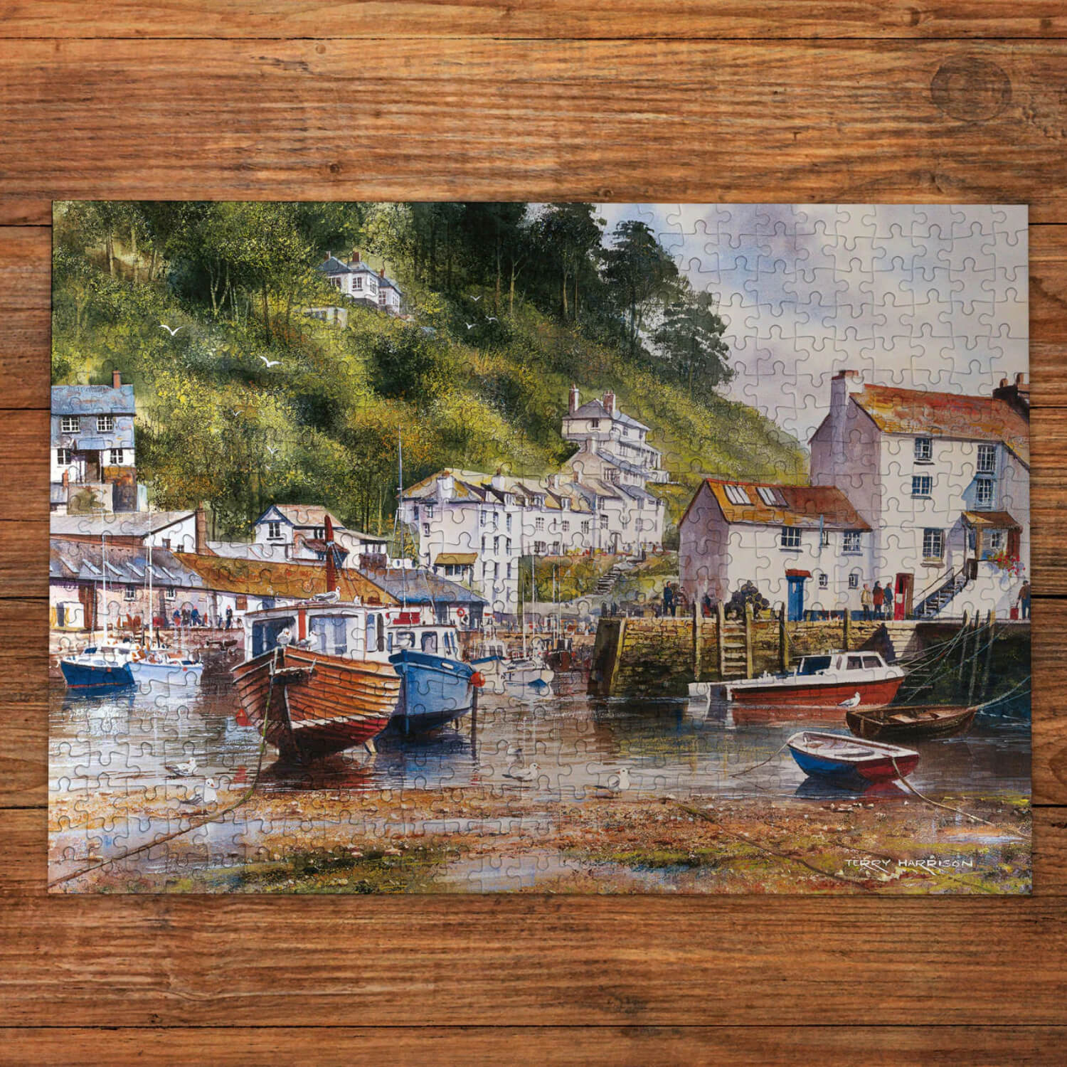 Gibsons Puzzle 4 x 500 Piece - Cornwall By The Sea - Image 12