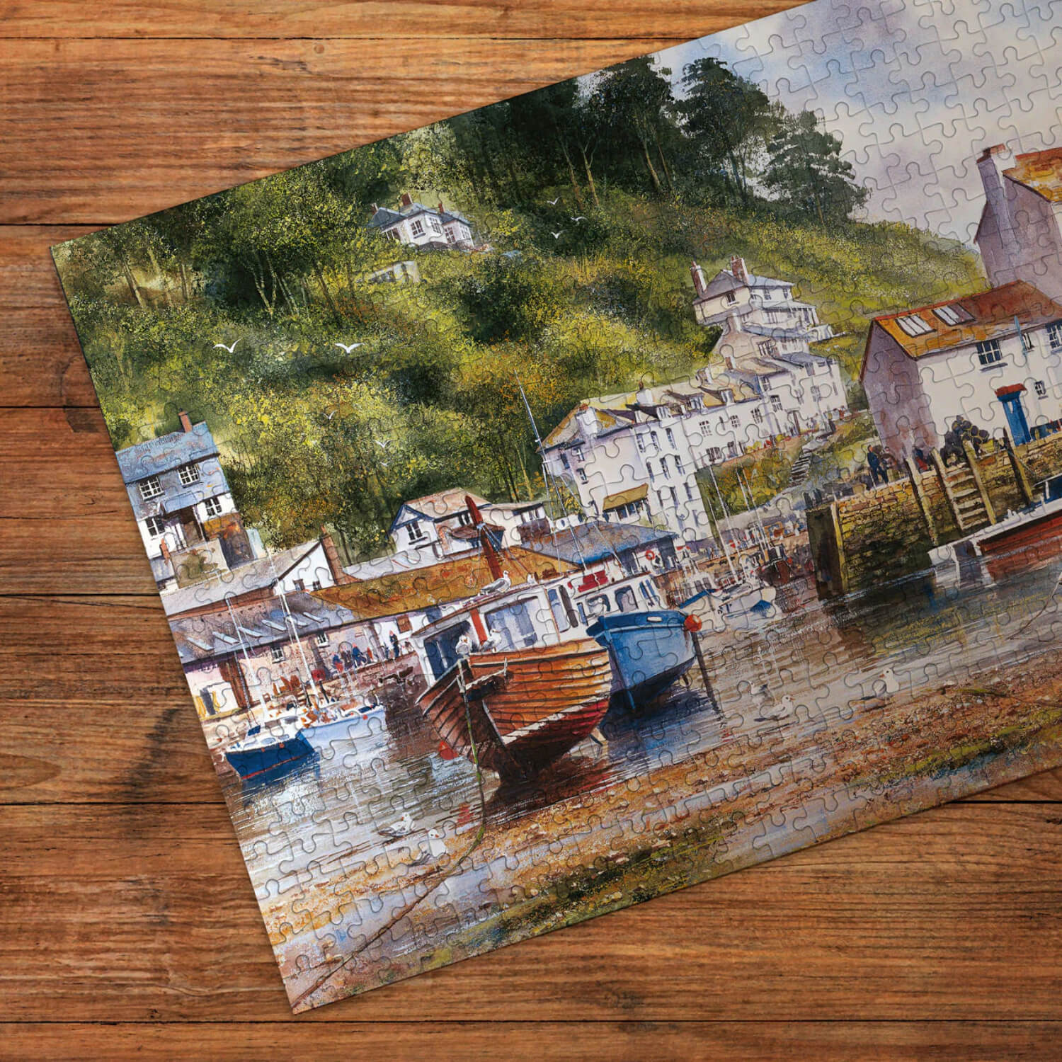 Gibsons Puzzle 4 x 500 Piece - Cornwall By The Sea - Image 13