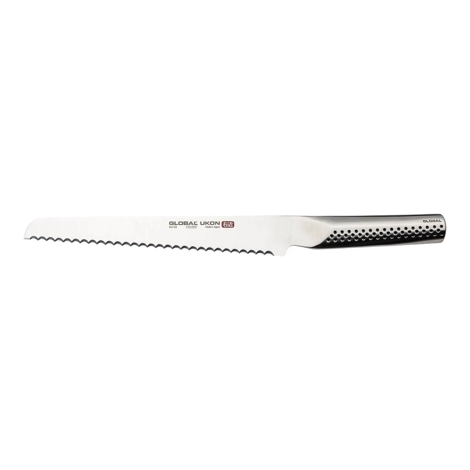 Global Ukon GU-03 Bread Knife - 22cm