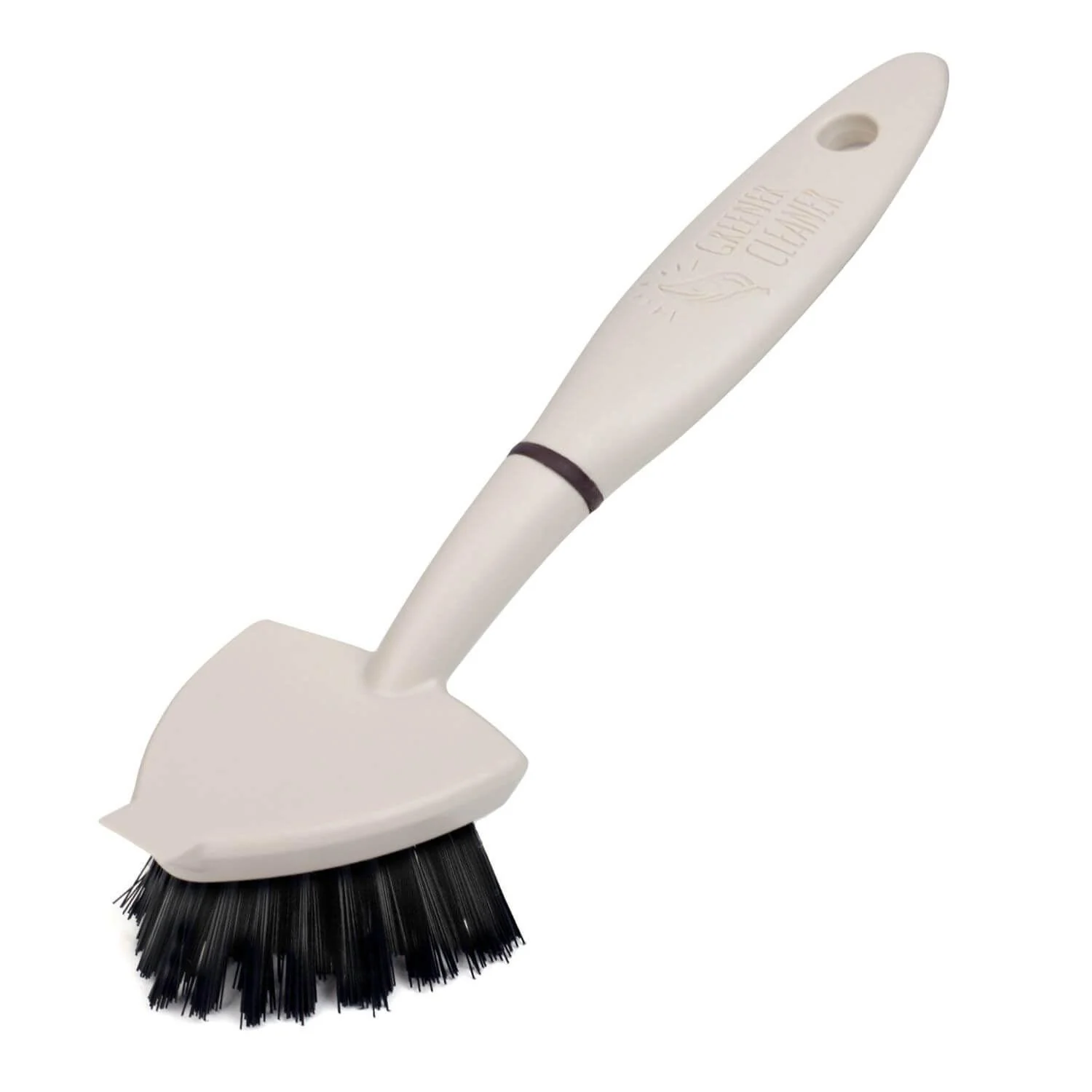 Greener Cleaner Pot & Pan Brush - Cream