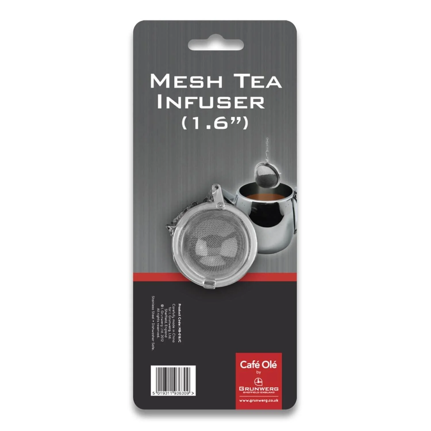Grunwerg Ball Stainless Steel Tea Infuser