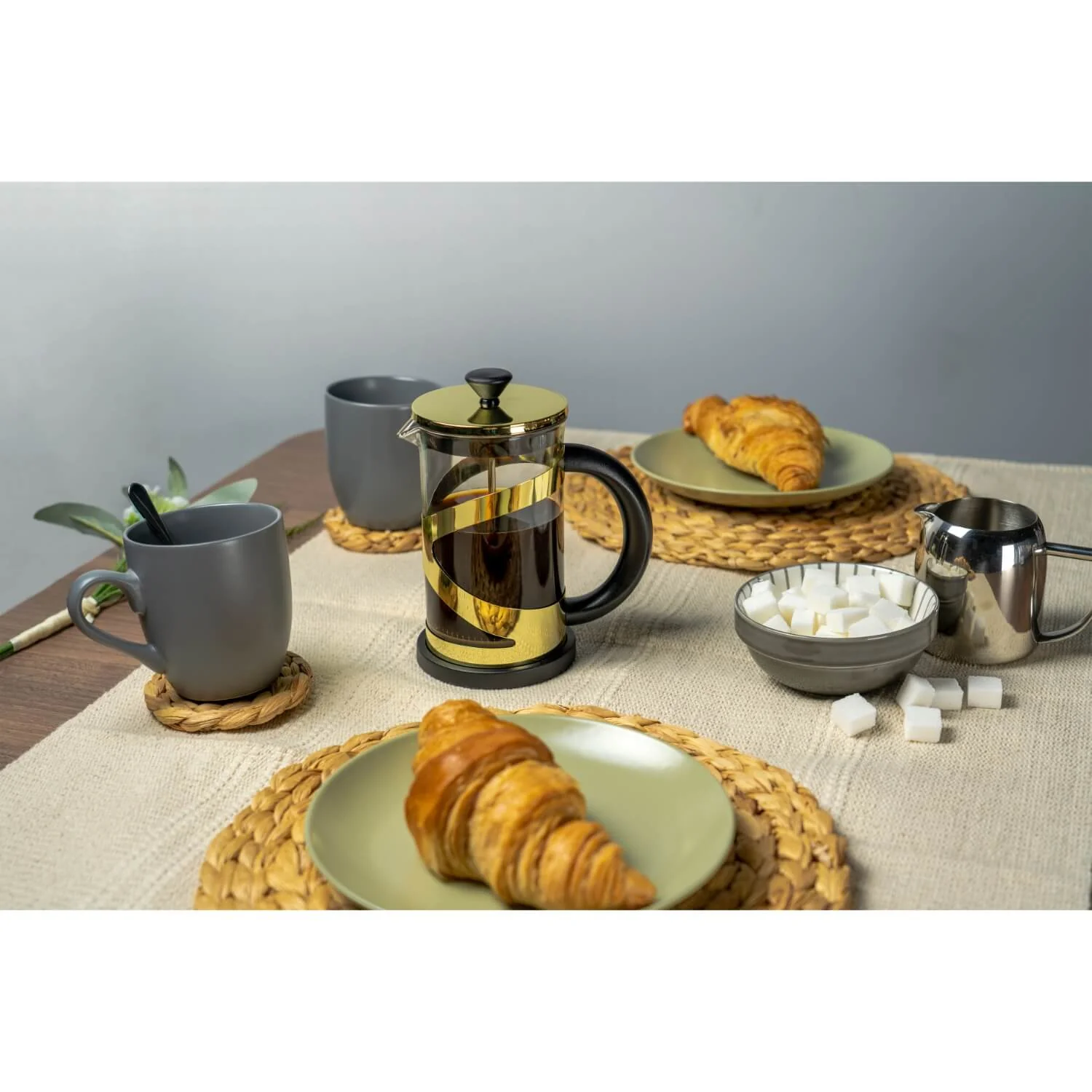 Grunwerg Classico 4 Cup Cafetiere - Gold - Image 4