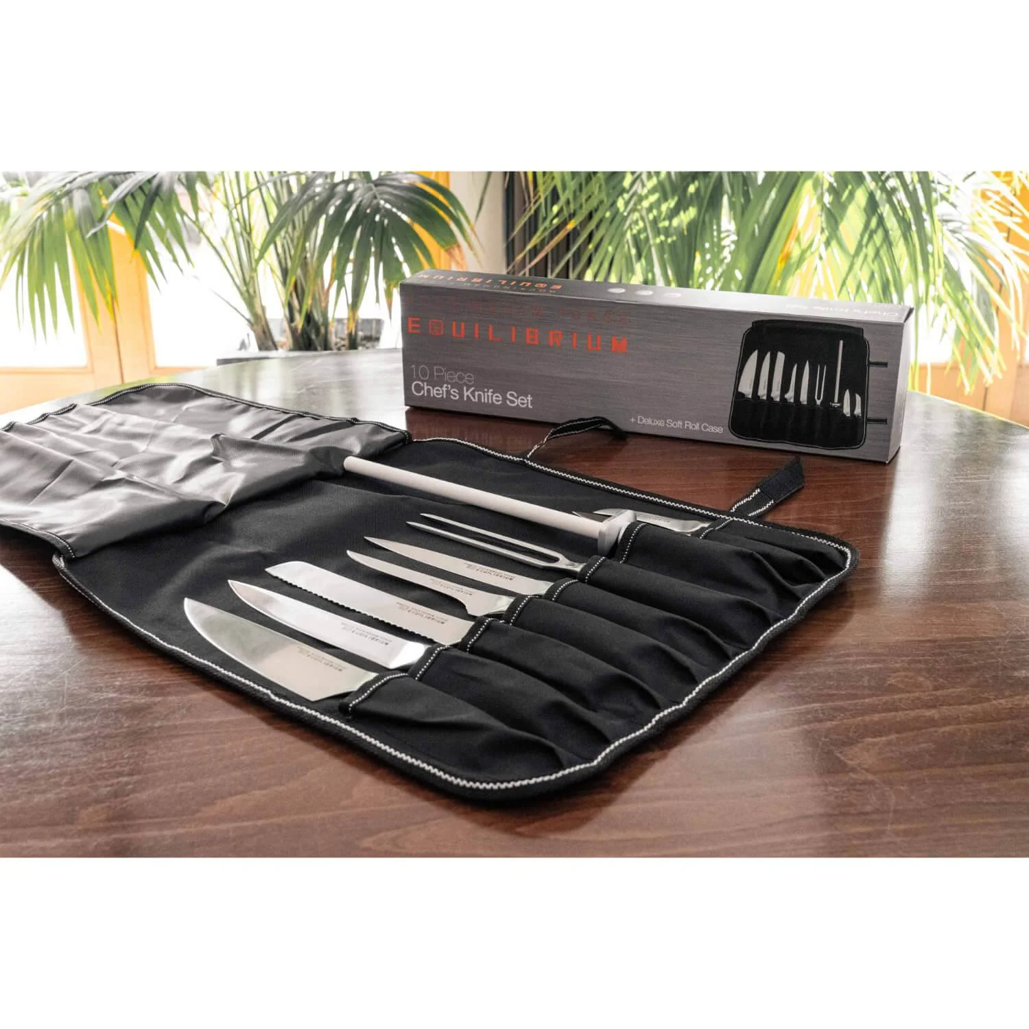 Rockingham Forge Equilibrium Fluted Santoku Knife - 13cm - Image 5