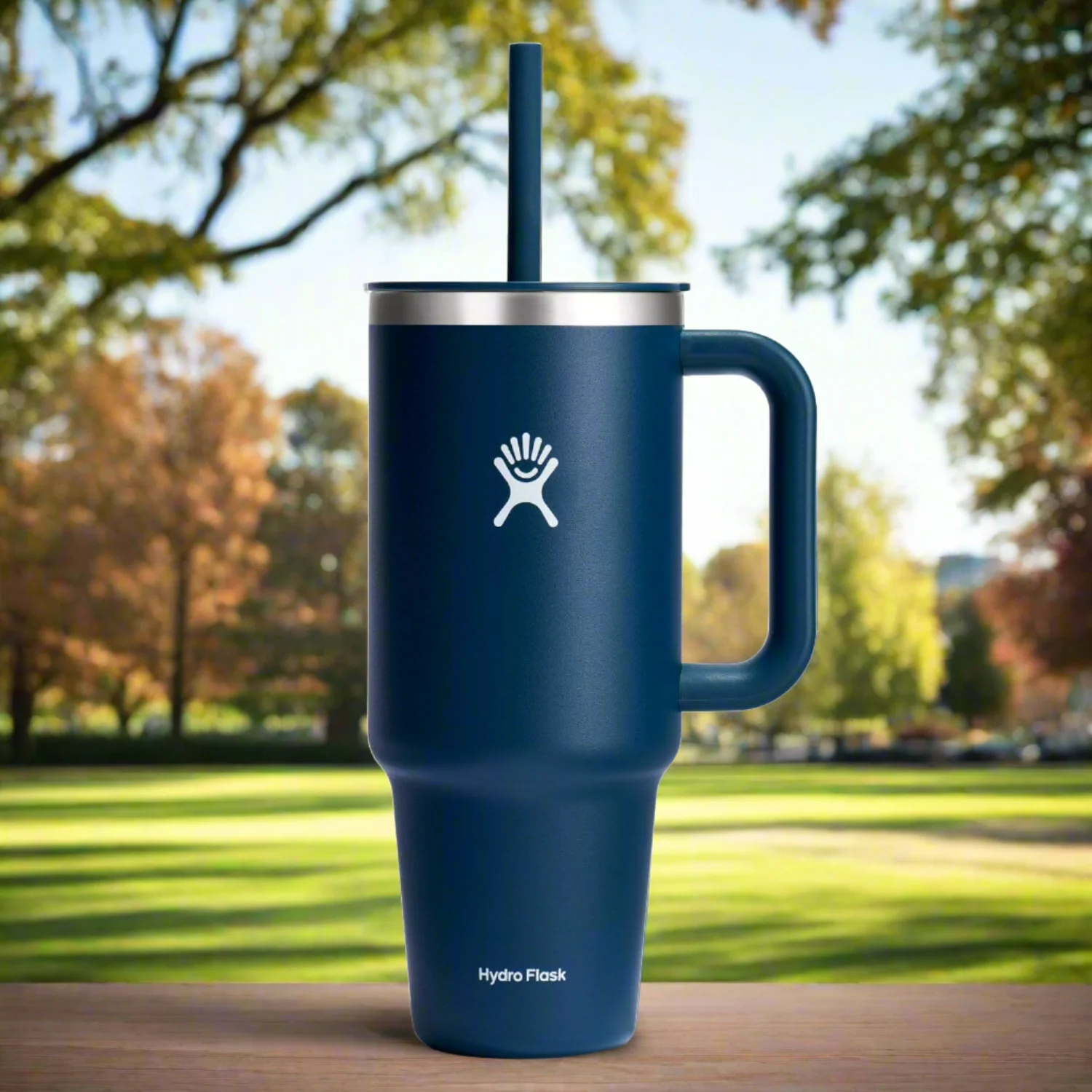 Hydro Flask 1.18Ltr All Around Travel Tumbler - Indigo - Image 4
