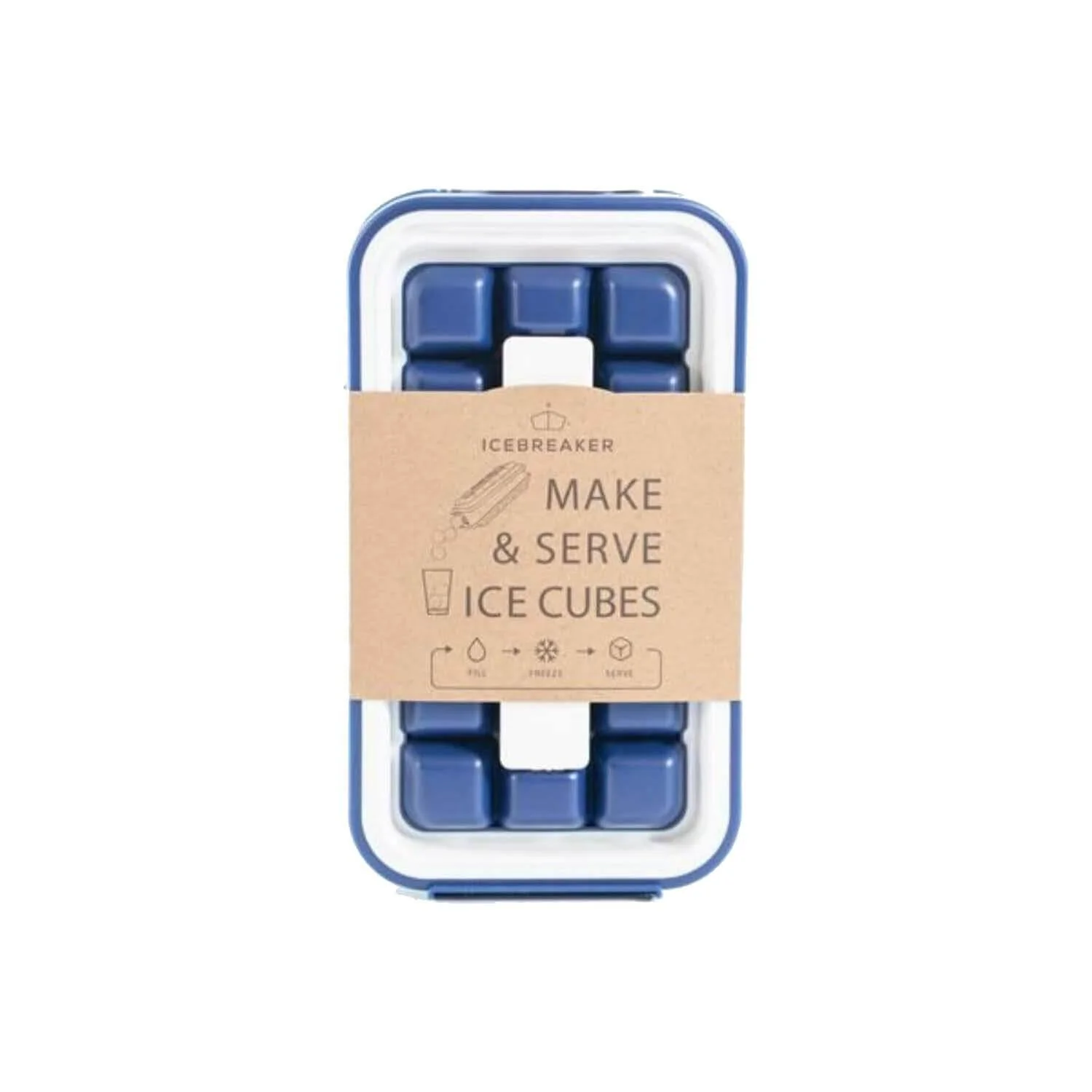 Icebreaker Pop Ice Cube Tray - Sapphire Blue
