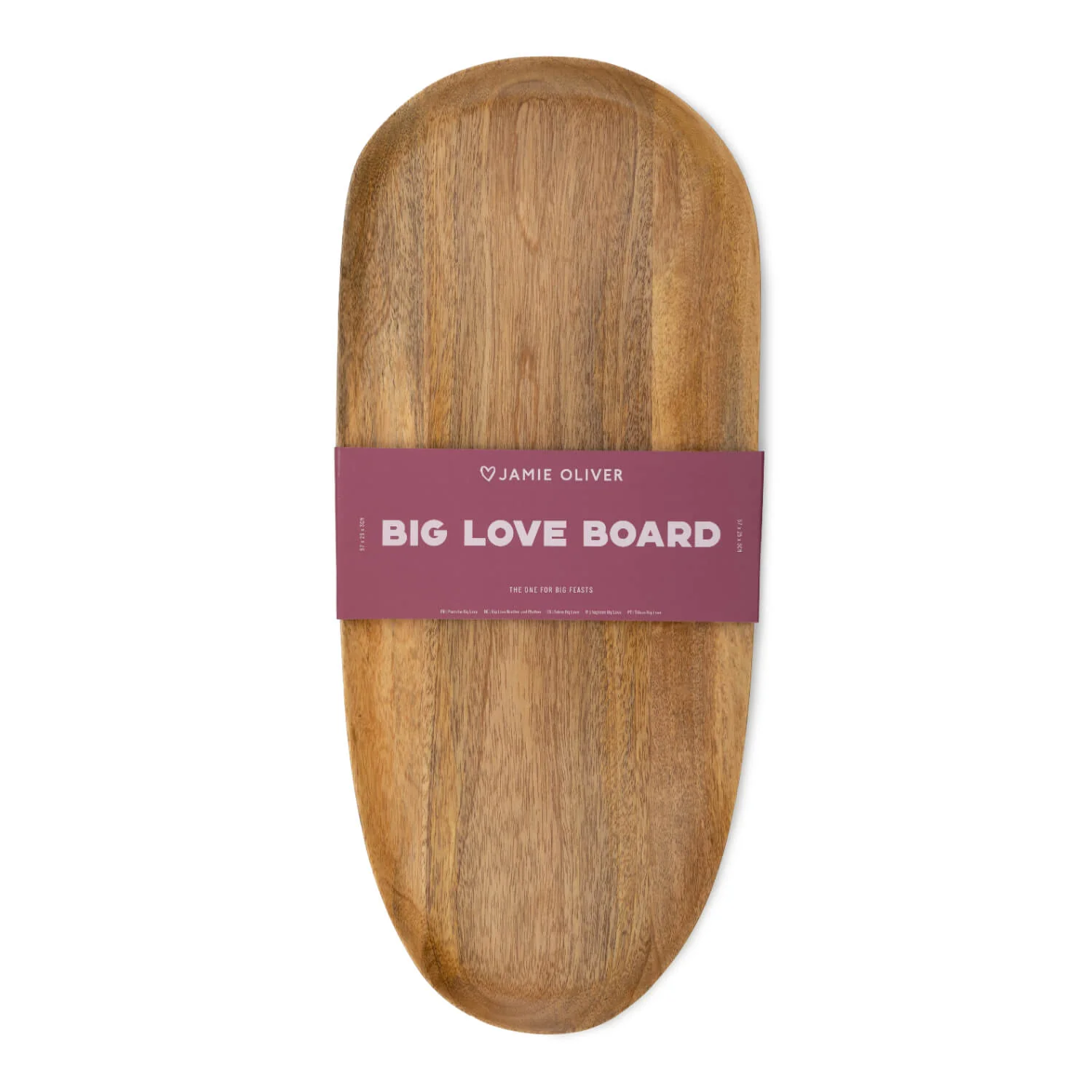 Jamie Oliver Big Love Mango Wood 57cm Serving Board - Image 4