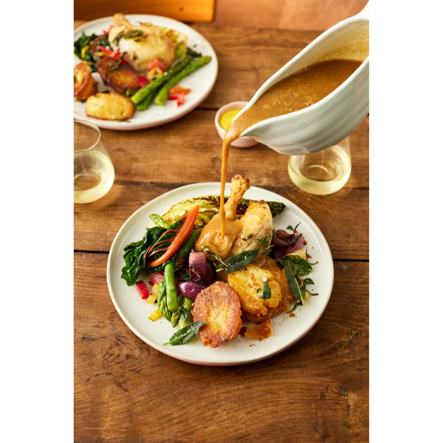Jamie Oliver Big Love Stoneware 400ml Great Gravy Boat -White - Image 6