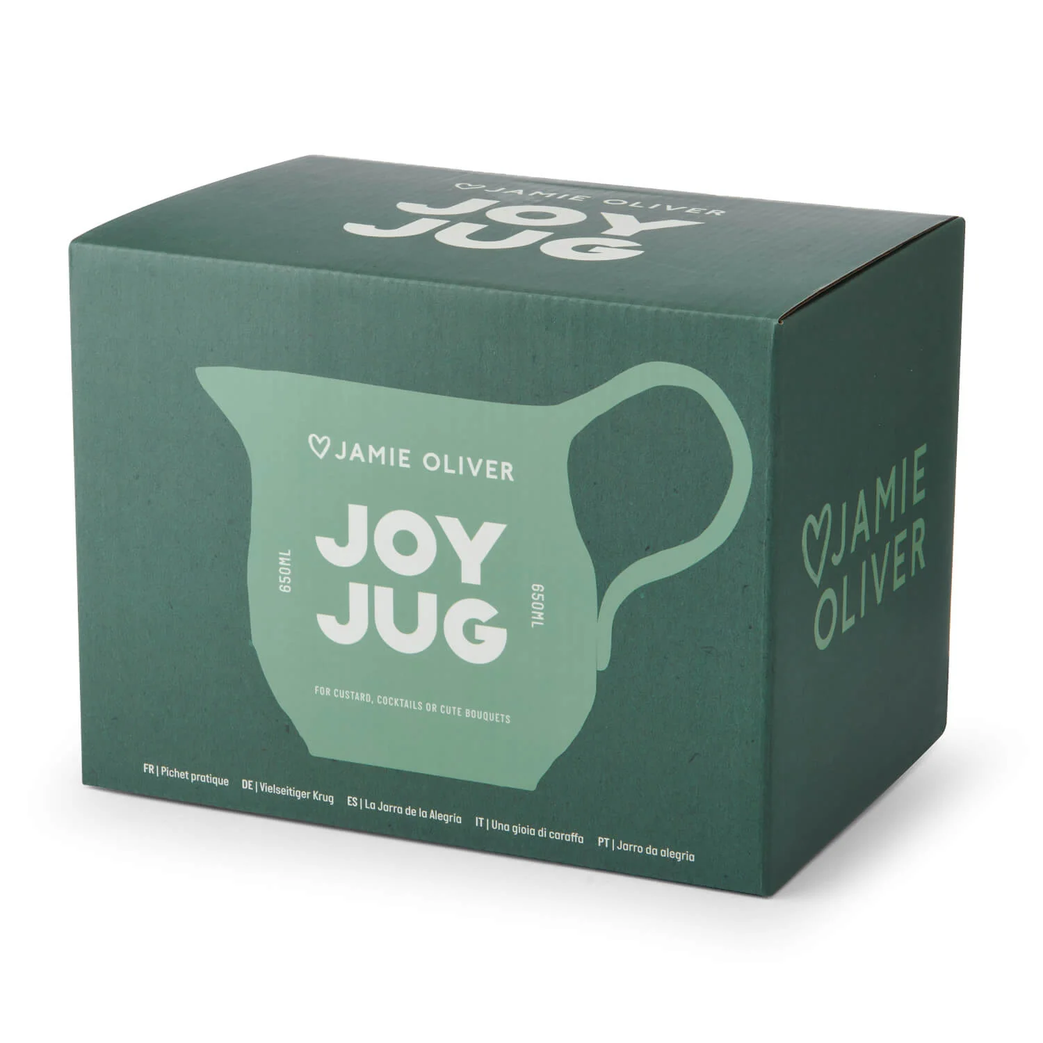 Jamie Oliver Big Love Stoneware 650ml Joy Jug - Green - Image 3