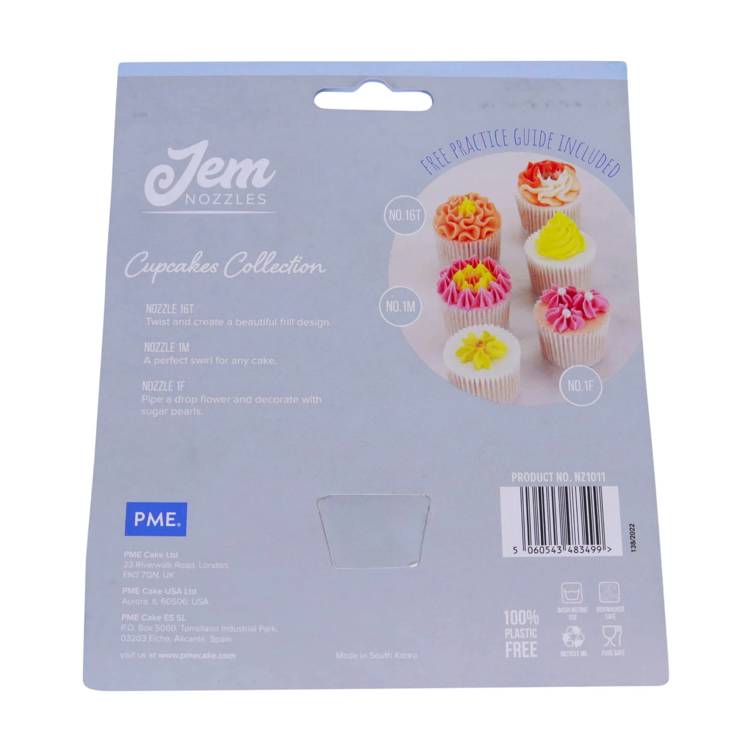 JEM Set of 3 Icing Nozzles - Cupcakes Collection - Image 3