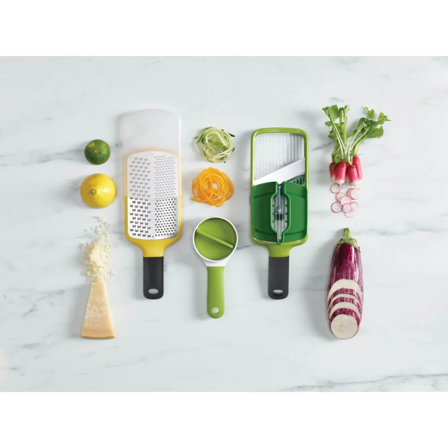 Joseph Joseph Mutli-Grip Mandoline - Green - Image 10