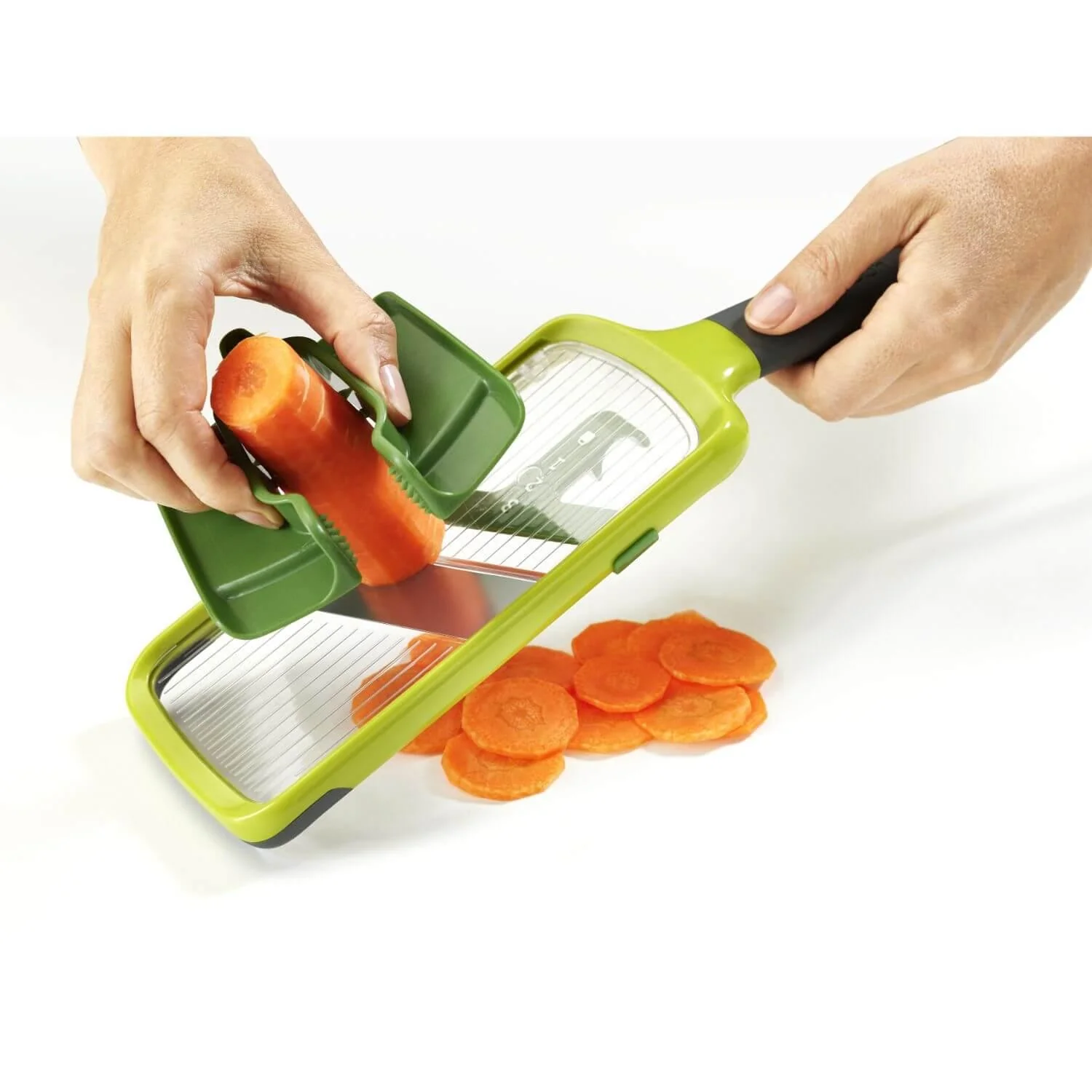Joseph Joseph Mutli-Grip Mandoline - Green - Image 3