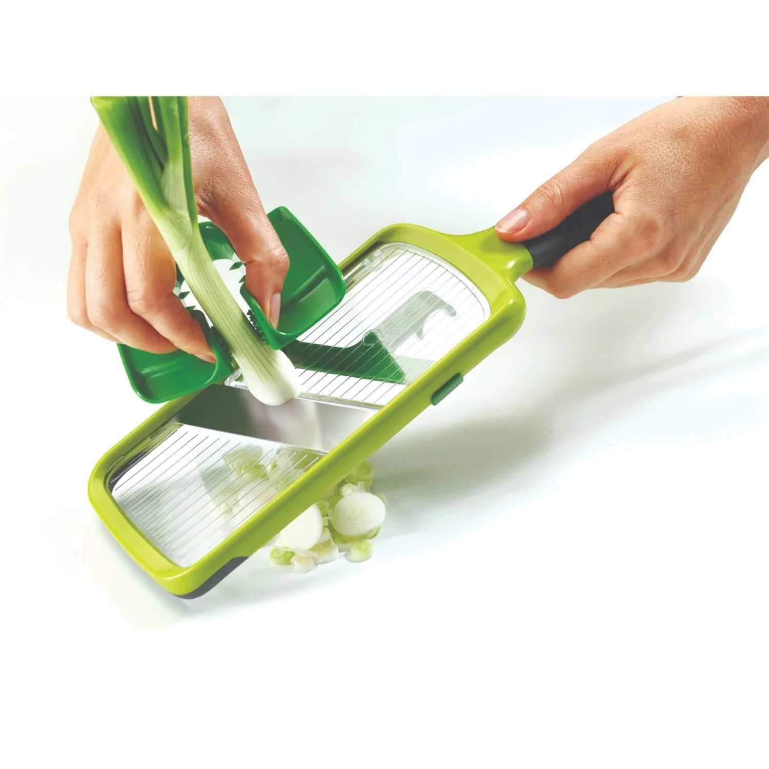 Joseph Joseph Mutli-Grip Mandoline - Green - Image 6