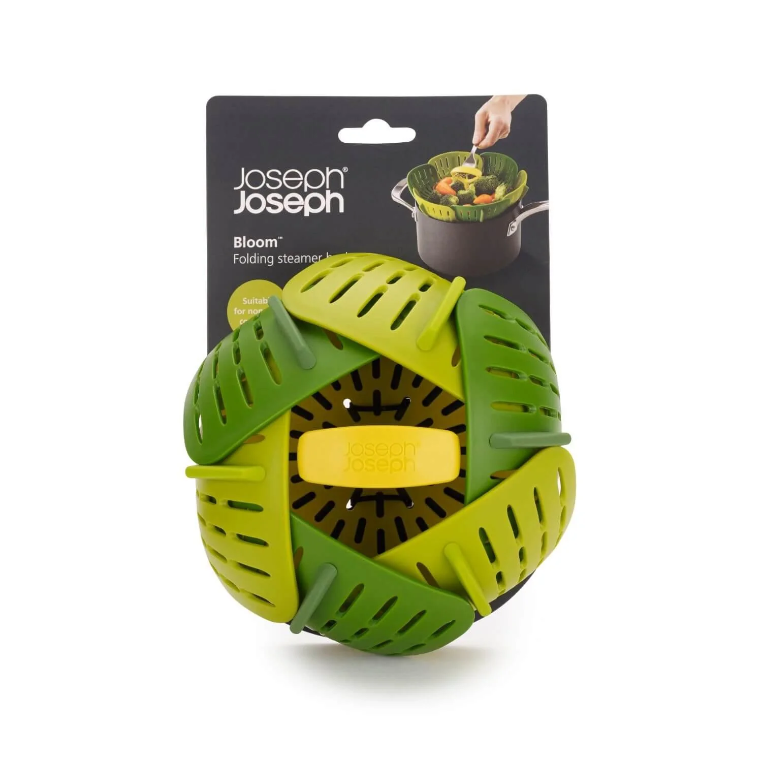 Joseph Joseph Bloom Folding Steamer Basket - Green - Image 10