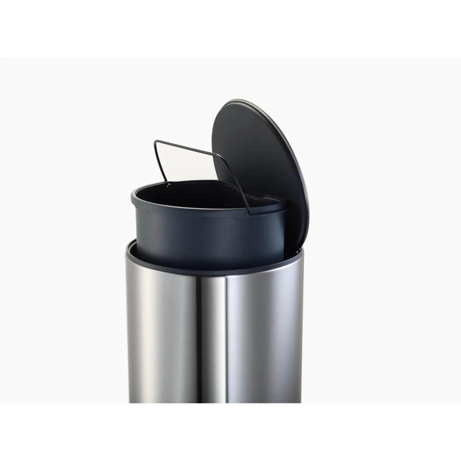 Joseph Joseph Arc 10 Litre Easy-Push Pedal Bin - Stainless Steel - Image 2