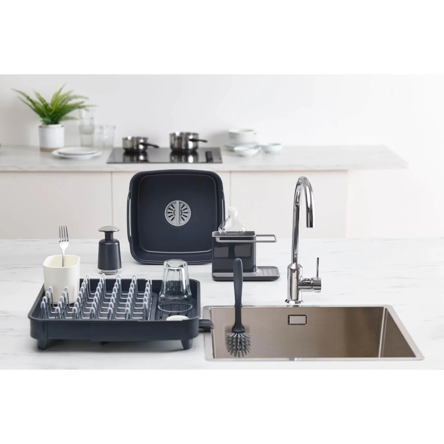 Joseph Joseph Caddy Sink Tidy - Grey - Image 3