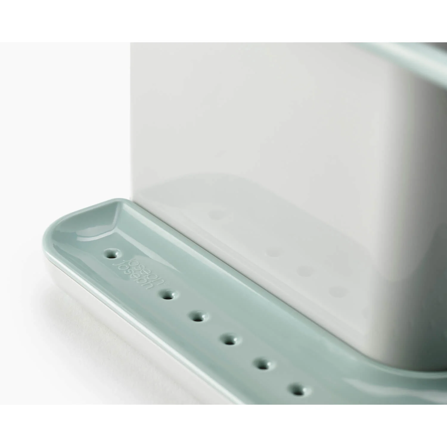 Joseph Joseph Caddy Sink Tidy - Light Stone & Sage Green - Image 4