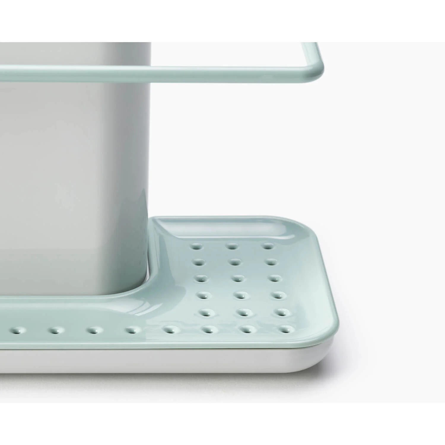 Joseph Joseph Caddy Sink Tidy - Light Stone & Sage Green - Image 5