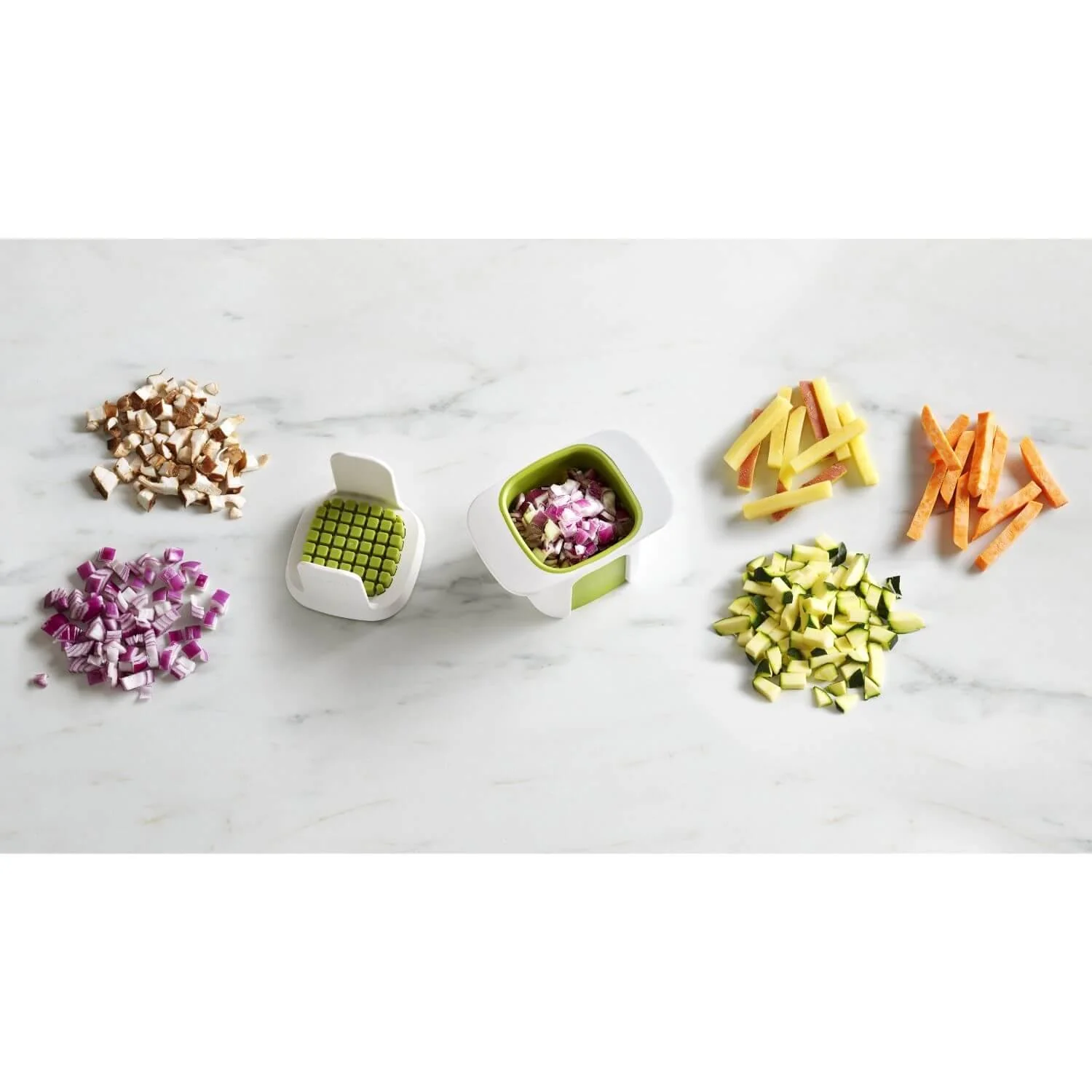 Joseph Joseph ChopCup Vegetable Dicer - White - Image 10
