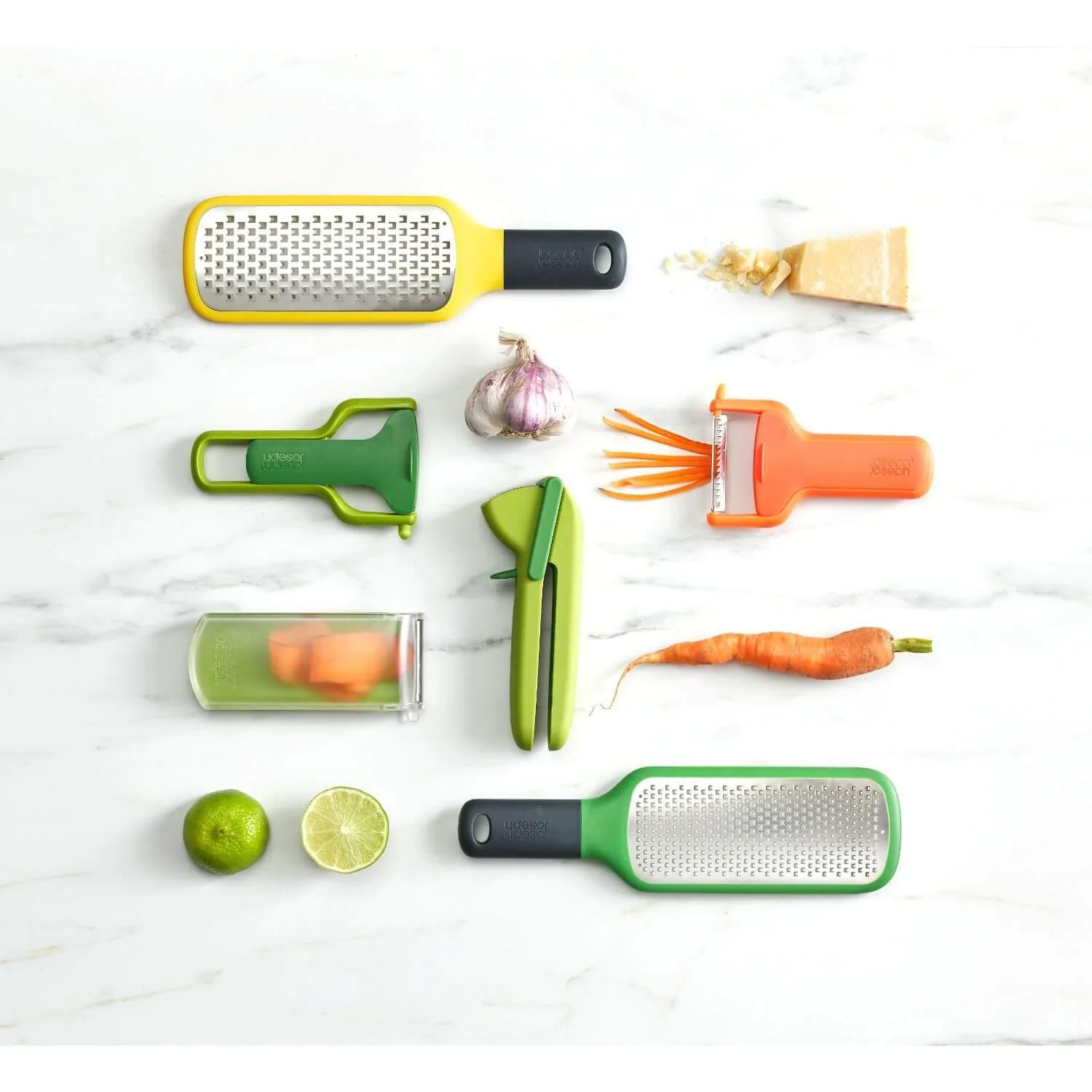 Joseph Joseph Clean Force Garlic Press - Green - Image 10