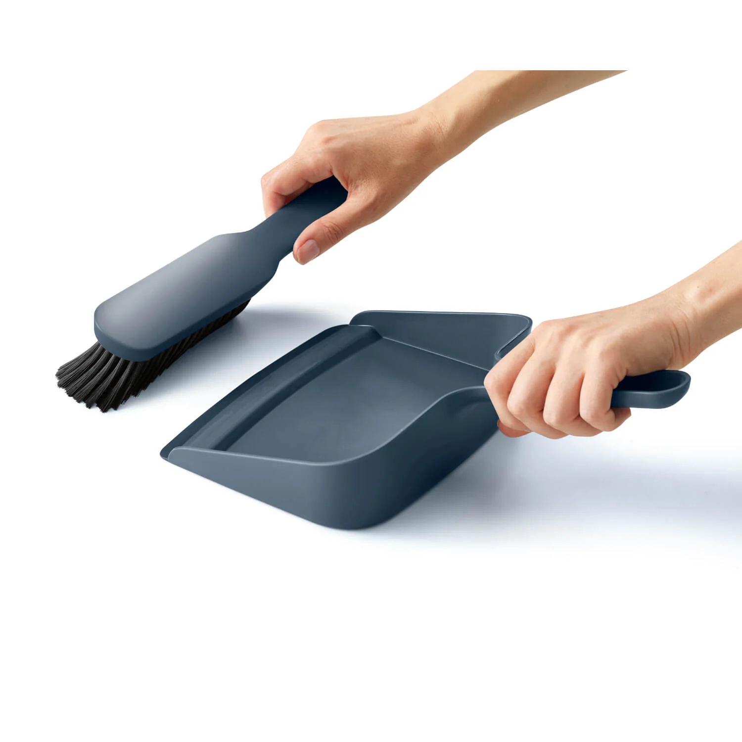 Joseph Joseph CleanStore Wall-Mounted Dustpan & Brush - Blue - Image 8