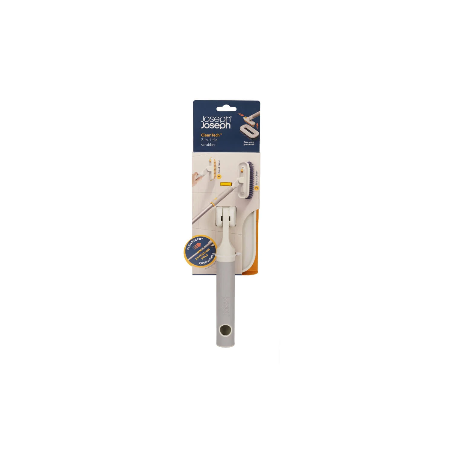 Joseph Joseph CleanTech™ 2-in-1 Tile Scrubber Tool - Image 6