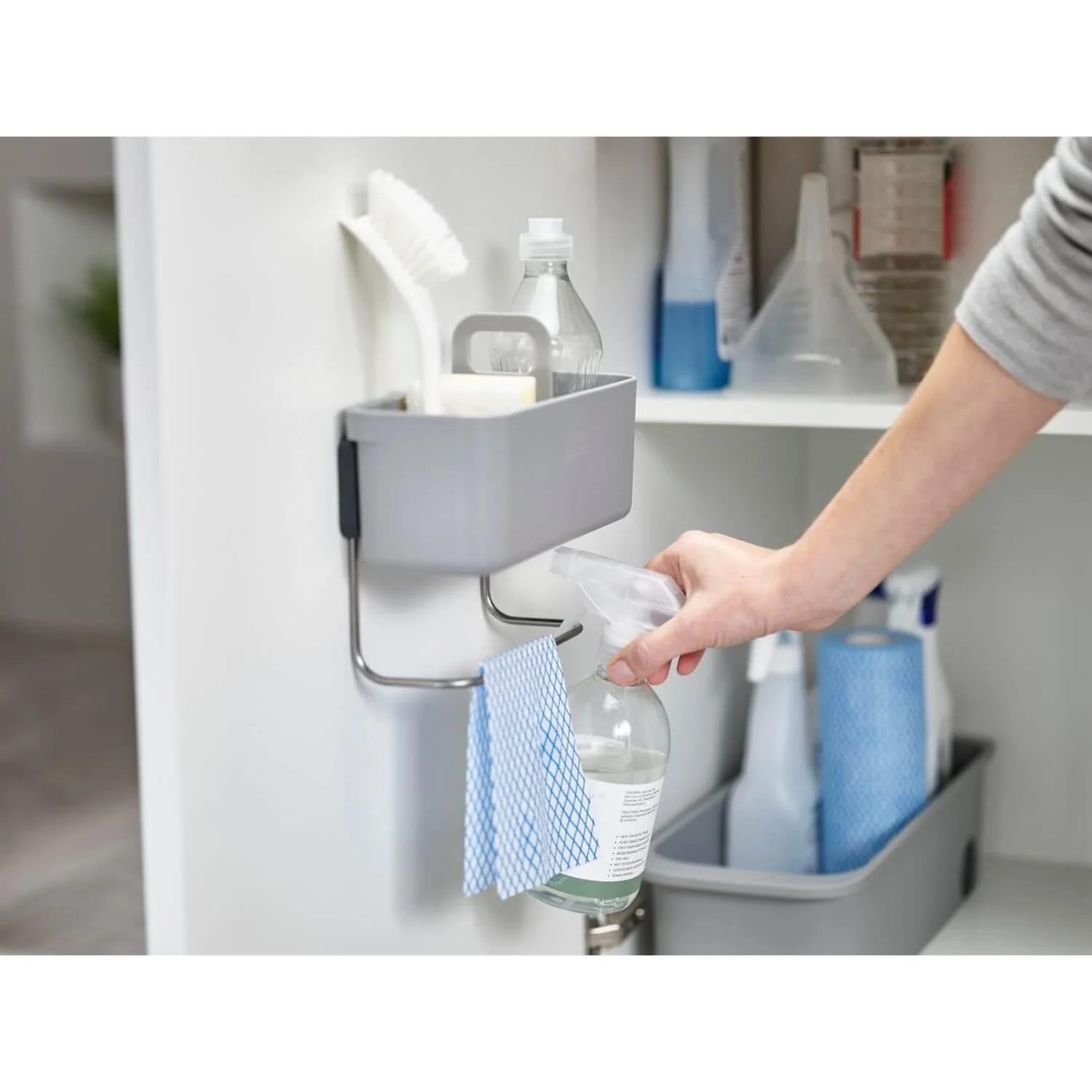 Joseph Joseph CupboardStore™ Easy Storage Caddy - Grey - Image 7