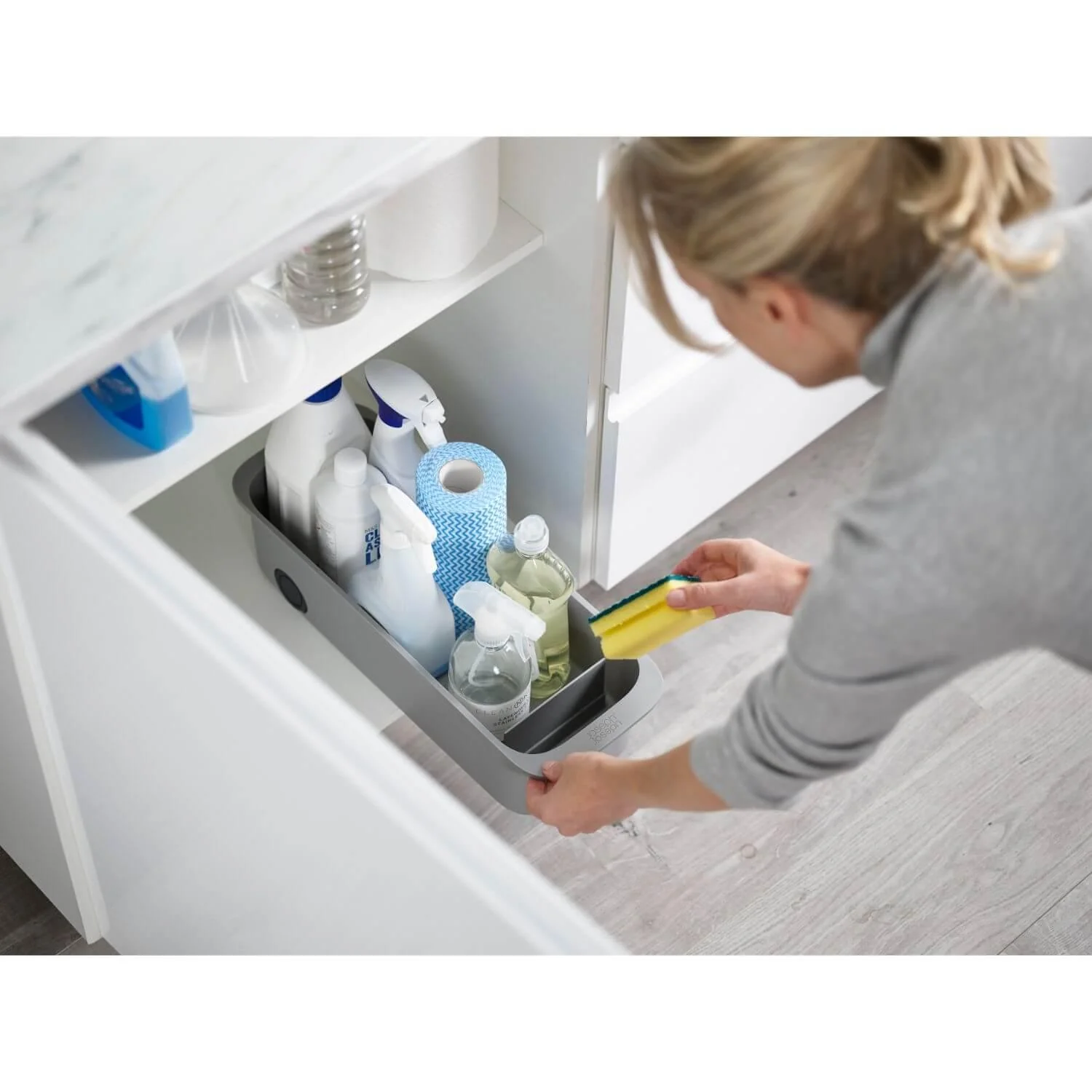 Joseph Joseph CupboardStore™ Easy Storage Caddy - Grey - Image 8