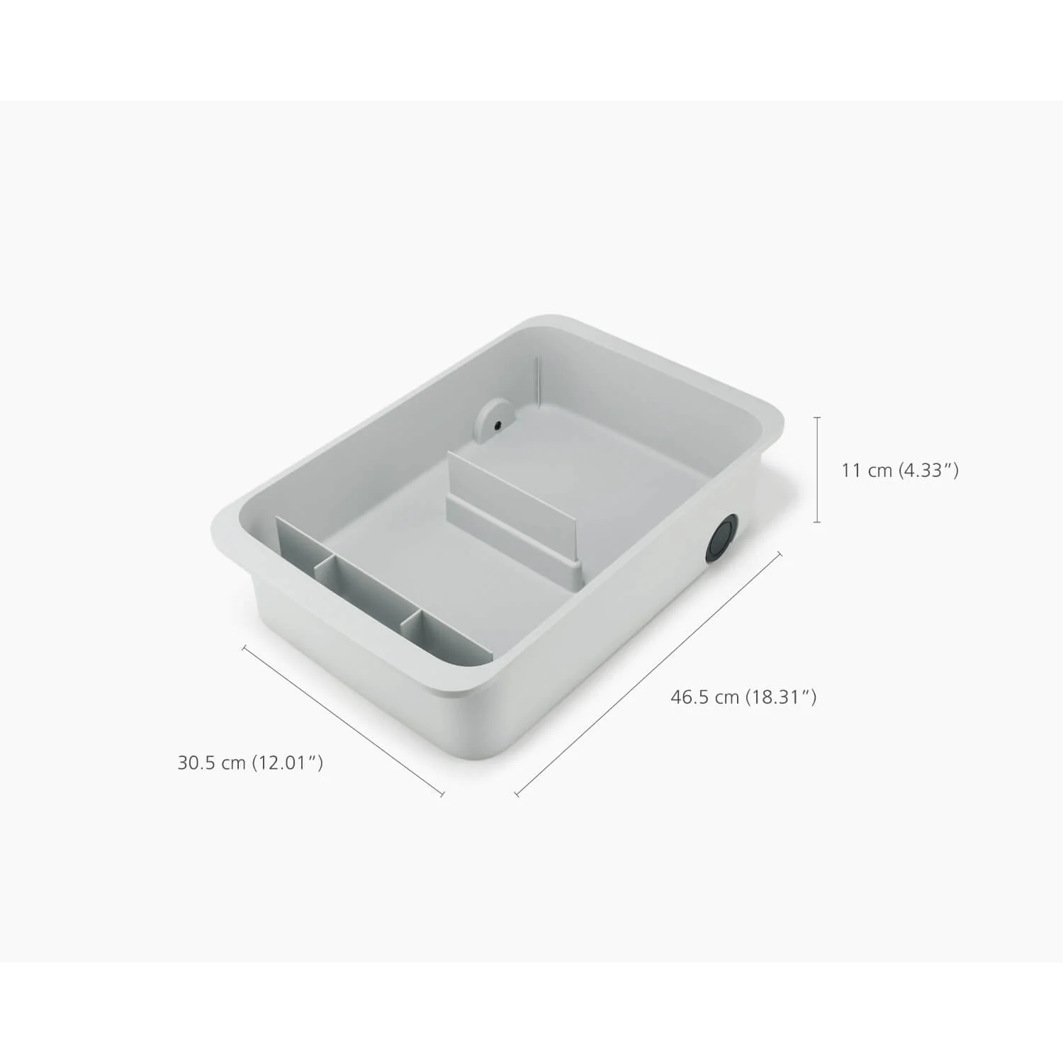 Joseph Joseph CupboardStore⢠Large Easy-Access Storage Caddy - Stone - Image 7