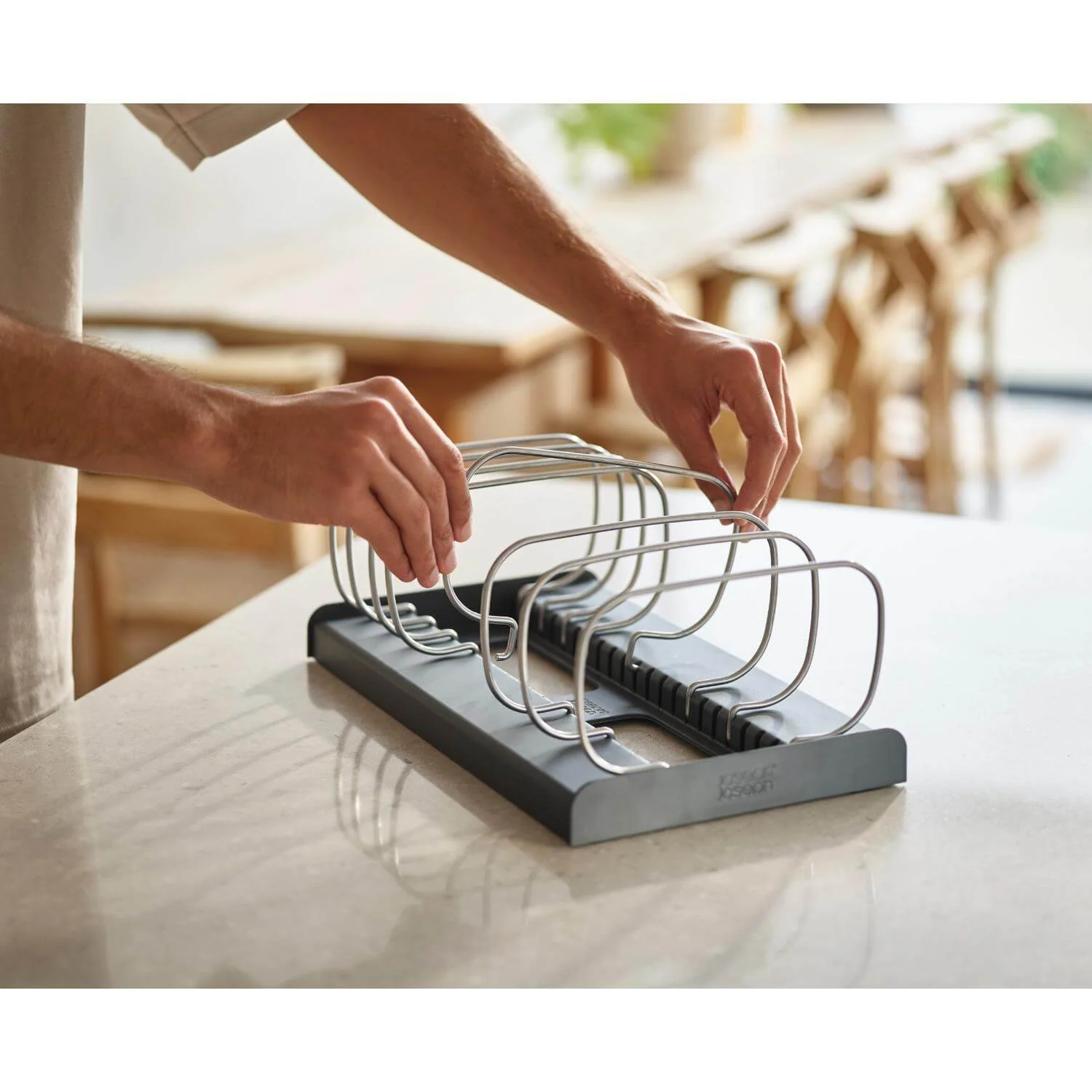 Joseph Joseph DrawerStore Baking Tray Organiser - Grey - Image 3