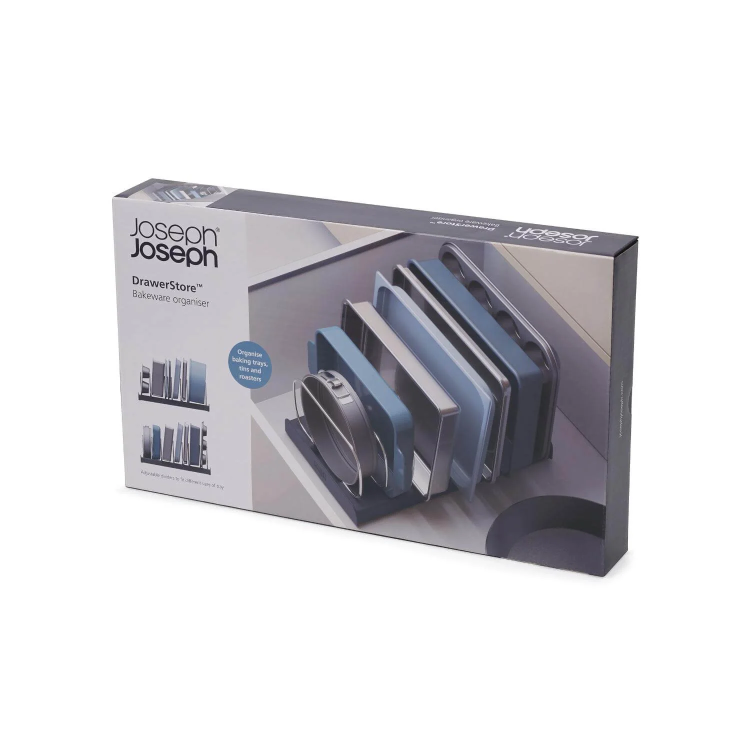 Joseph Joseph DrawerStore Baking Tray Organiser - Grey - Image 5