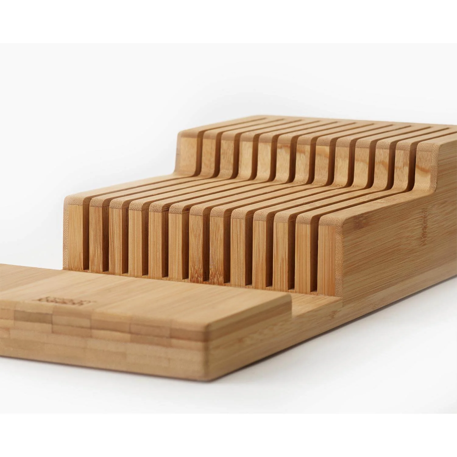 Joseph Joseph DrawerStore Large Bamboo 2-Tier Knife Organiser - Image 4
