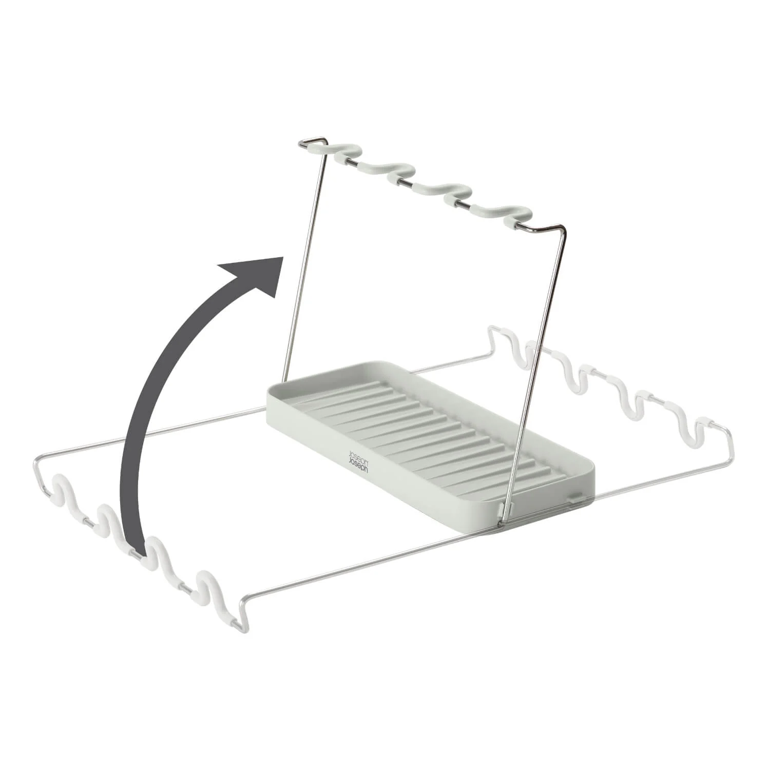 Joseph Joseph DrySmart™ Folding Wine Glass Drying Rack - Image 3