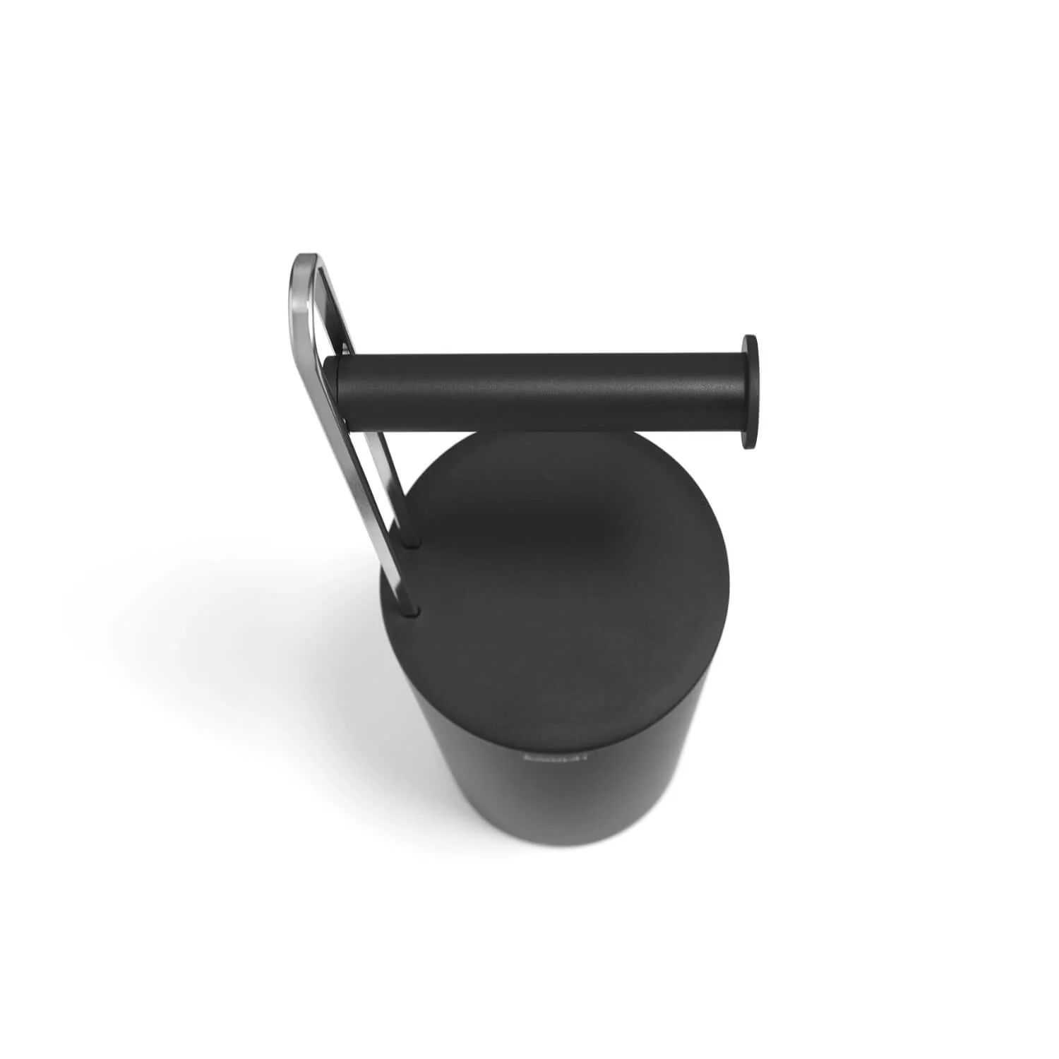 Joseph Joseph EasyStore™ Concealed Toilet Roll Holder - Matte Black - Image 5