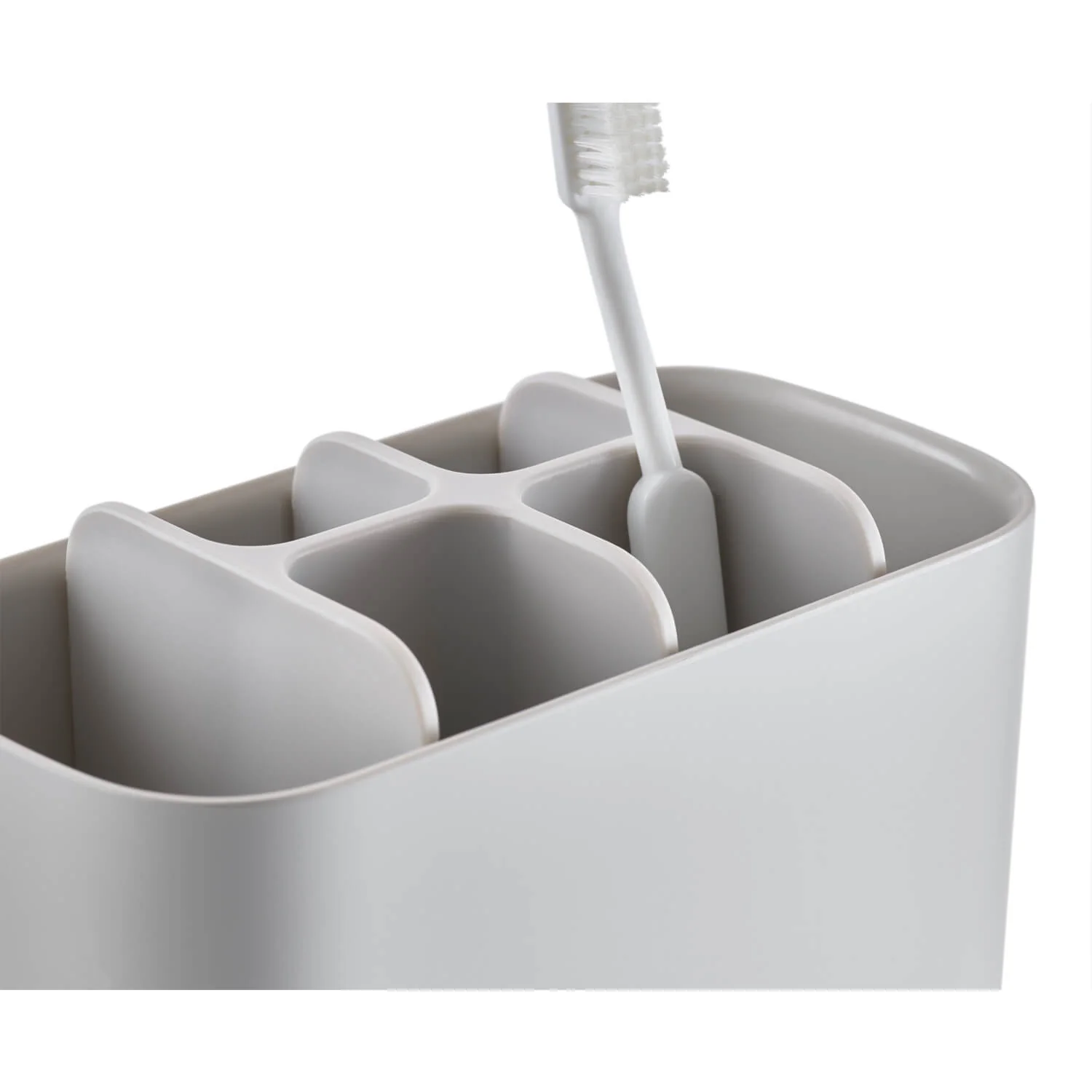Joseph Joseph EasyStore Large Toothbrush Caddy - Ecru - Image 3