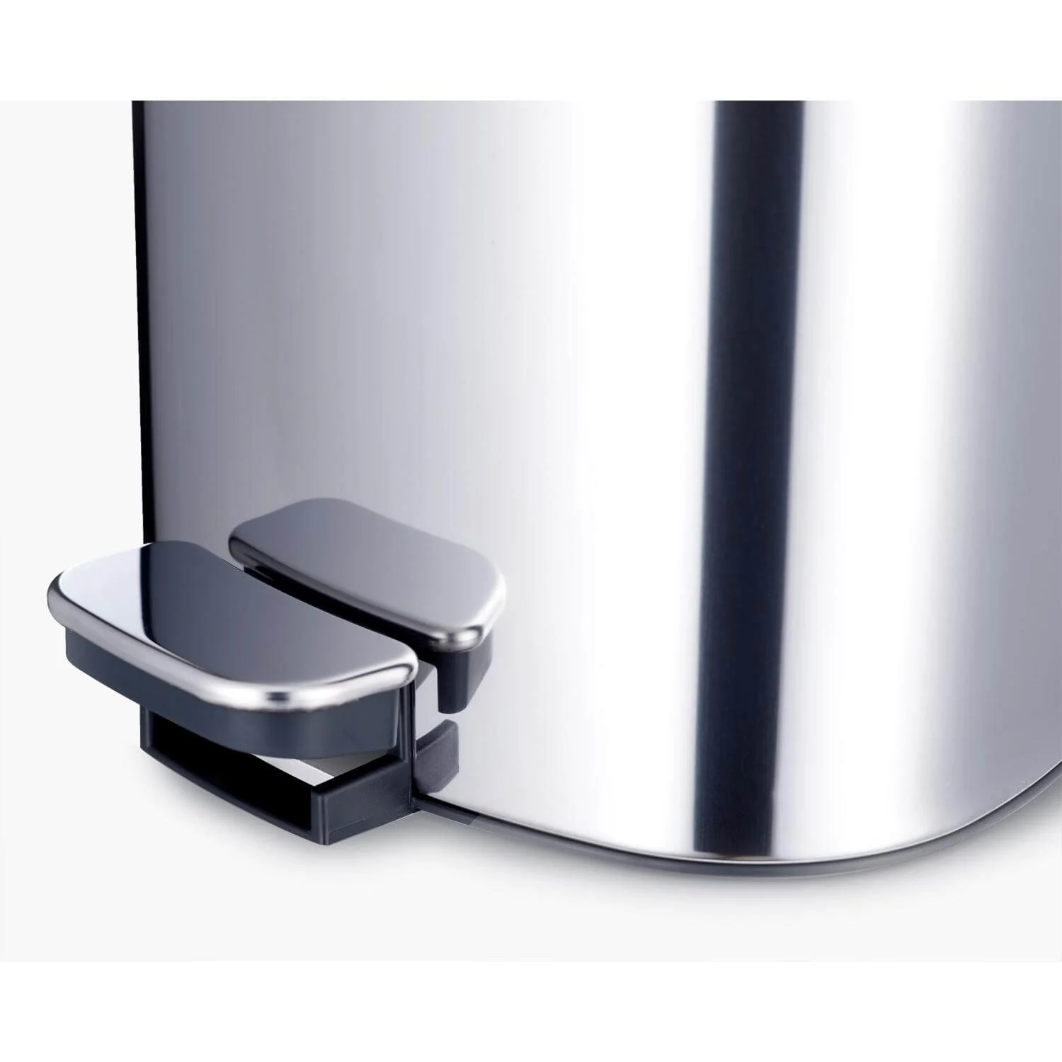 Joseph Joseph EasyStore Luxe 5-Litre Pedal Bin - Stainless Steel - Image 3