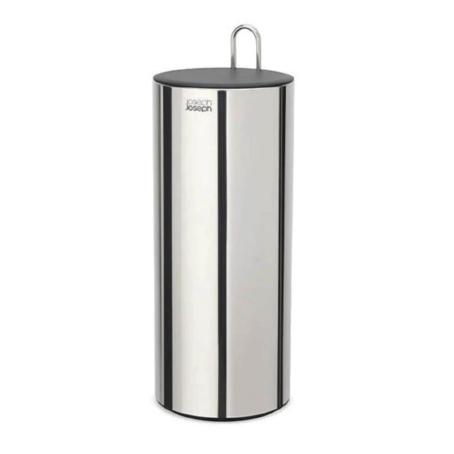Joseph Joseph EasyStore Luxe Stainless Steel Concealed Toilet Roll Holder