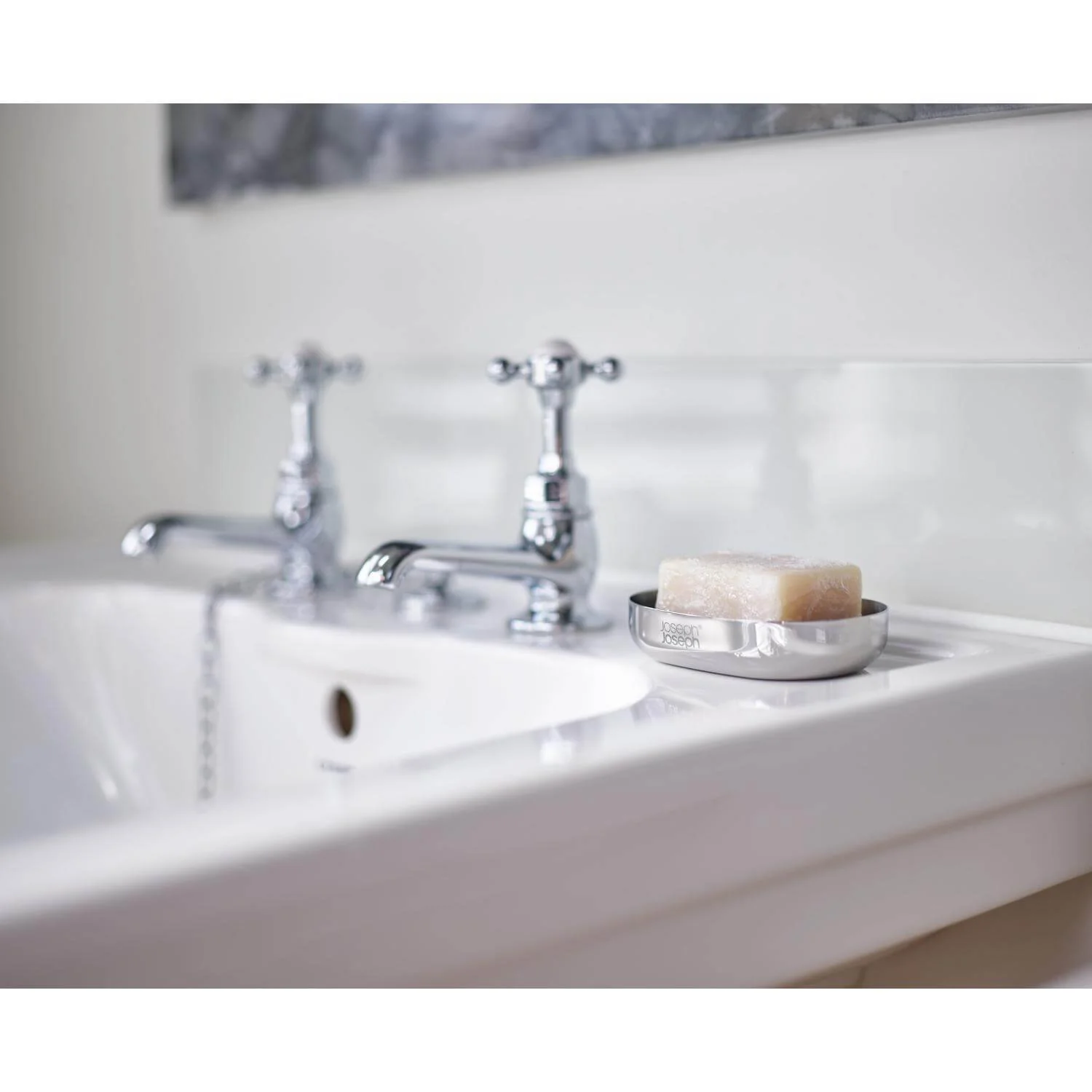 Joseph Joseph EasyStore Luxe Stainless Steel Soap Dish - Image 5