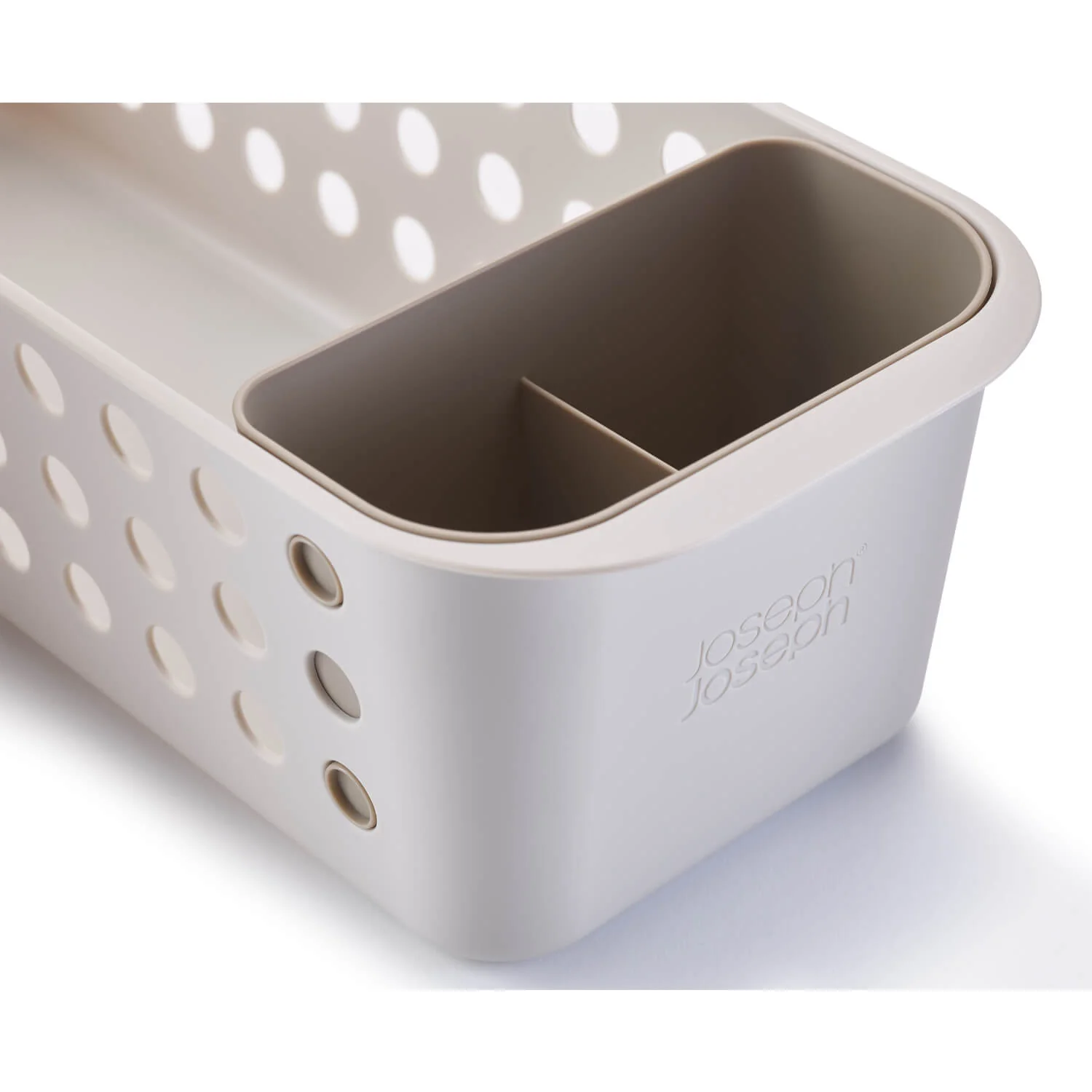 Joseph Joseph EasyStore Slimline Bathroom Storage Basket - Ecru - Image 2