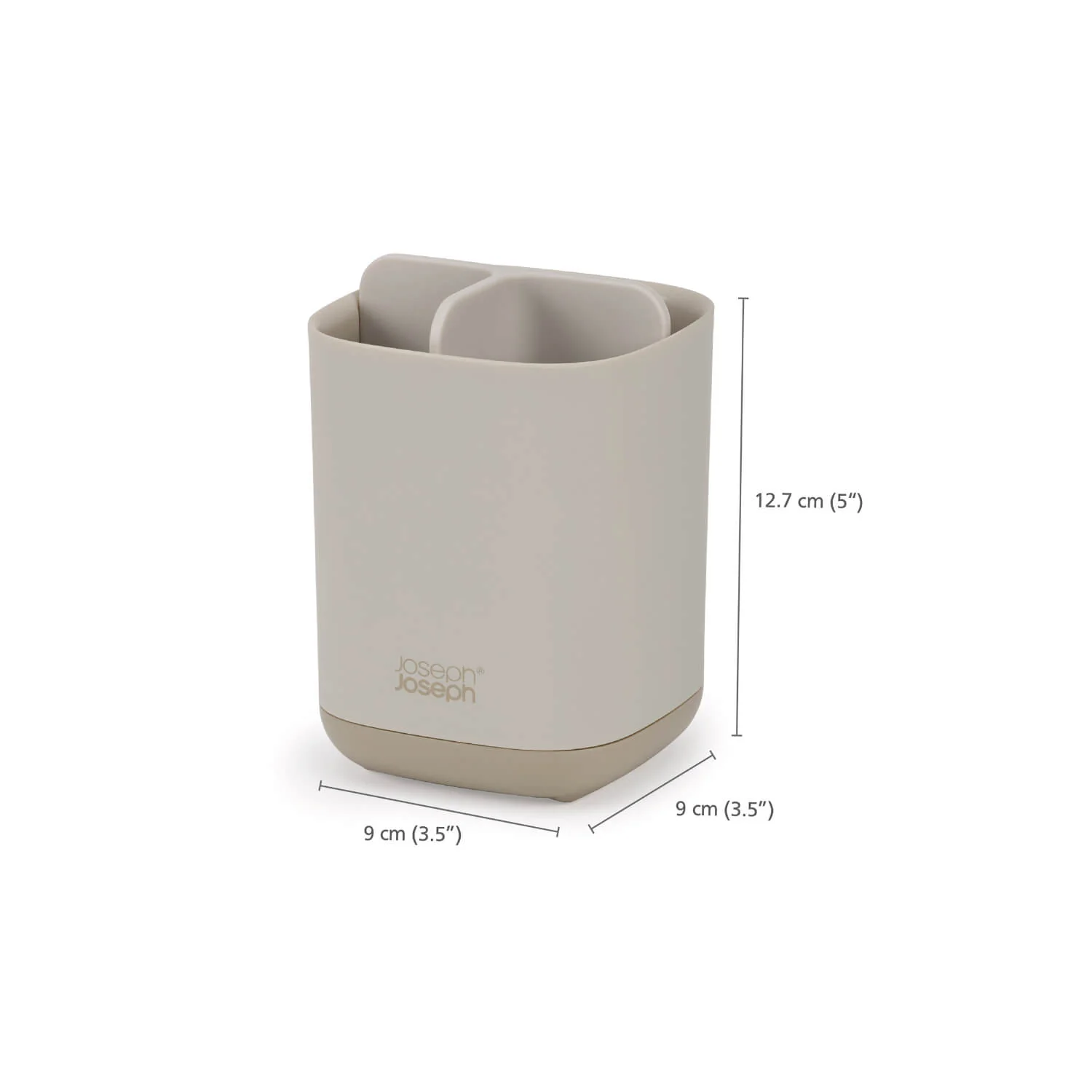 Joseph Joseph EasyStore Small Toothbrush Caddy - Ecru - Image 11
