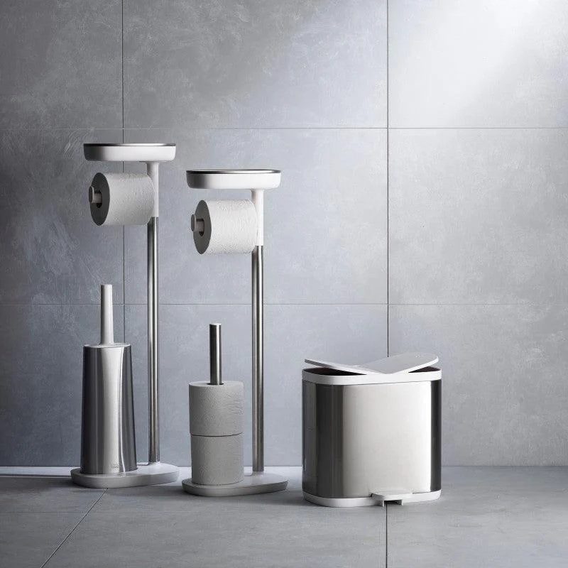 Joseph Joseph EasyStore Standing Toilet Paper Holder - Steel - Image 4