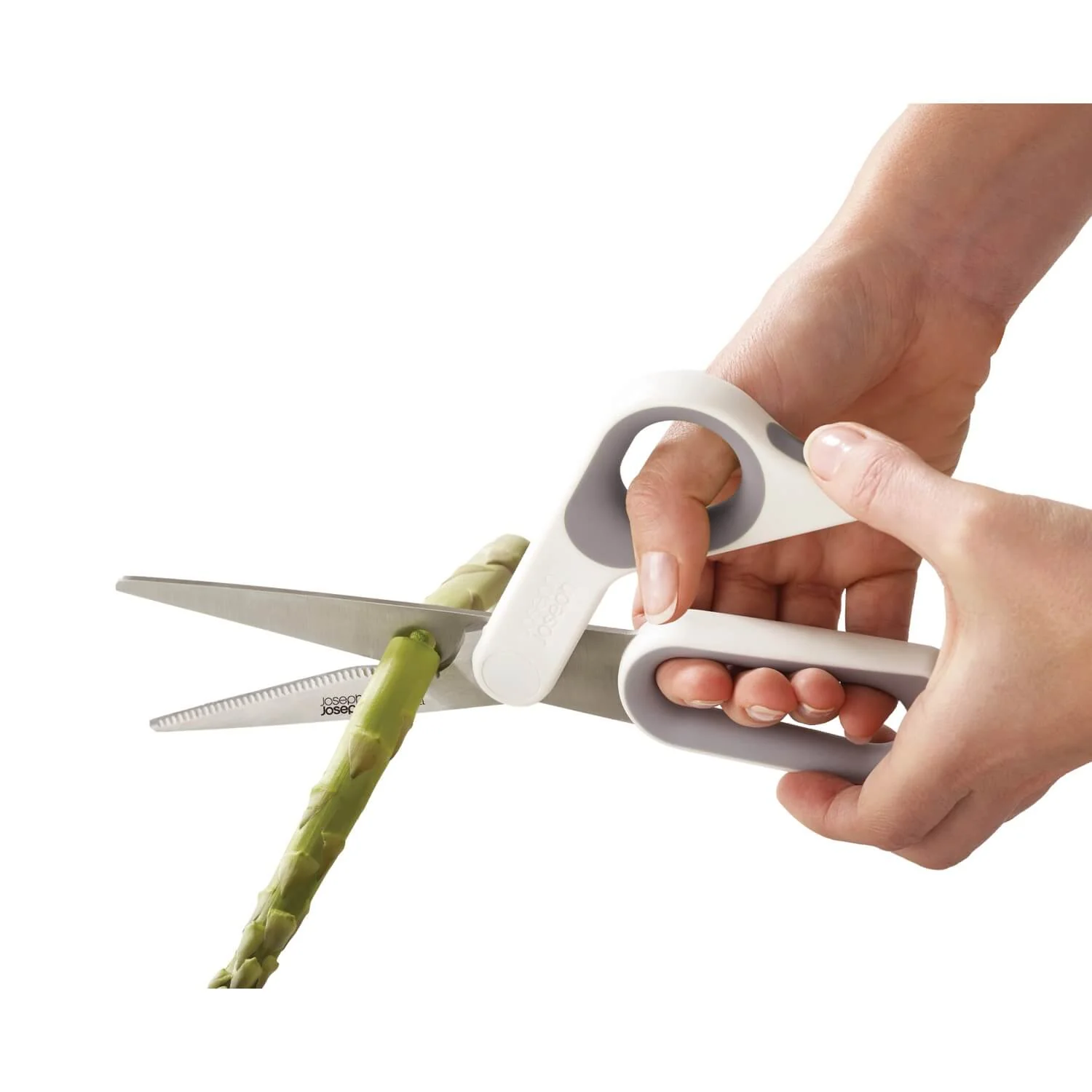 Joseph Joseph Elevate Fusion 5-Piece Knife & Scissor Set with Beechwood Block - Image 14