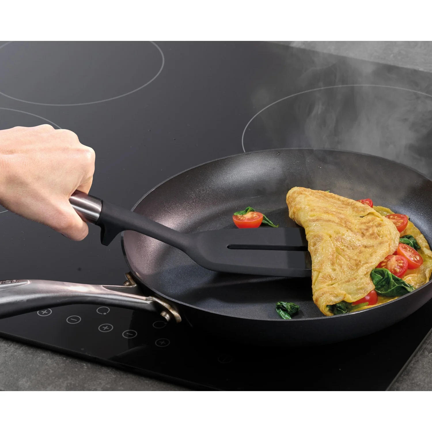 Joseph Joseph Elevate Stainless Steel & Silicone Utensil 5-Piece Carousel Set - Image 7