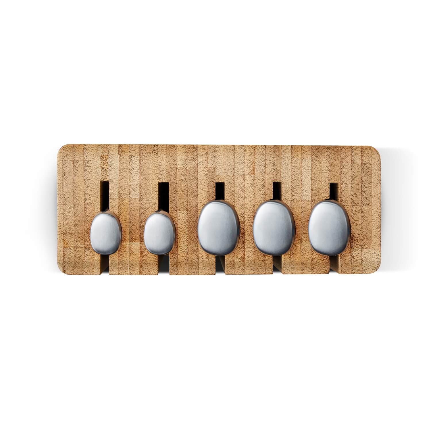 Joseph Joseph Elevate Steel 5-Piece Knife Set with Bamboo Block - Image 11