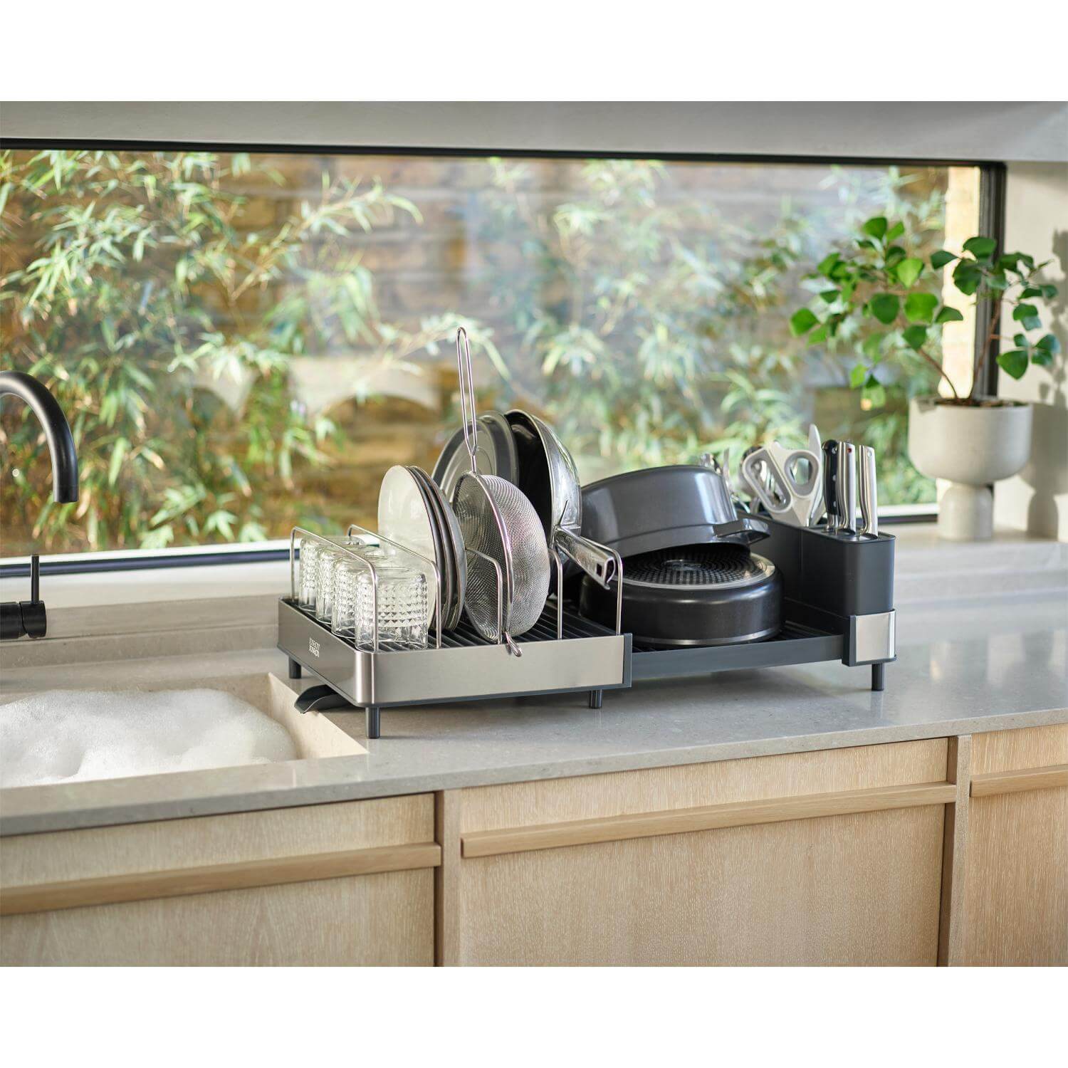 Joseph Joseph Extend™ Max Stainless Steel Expandable Dish Rack - Image 13